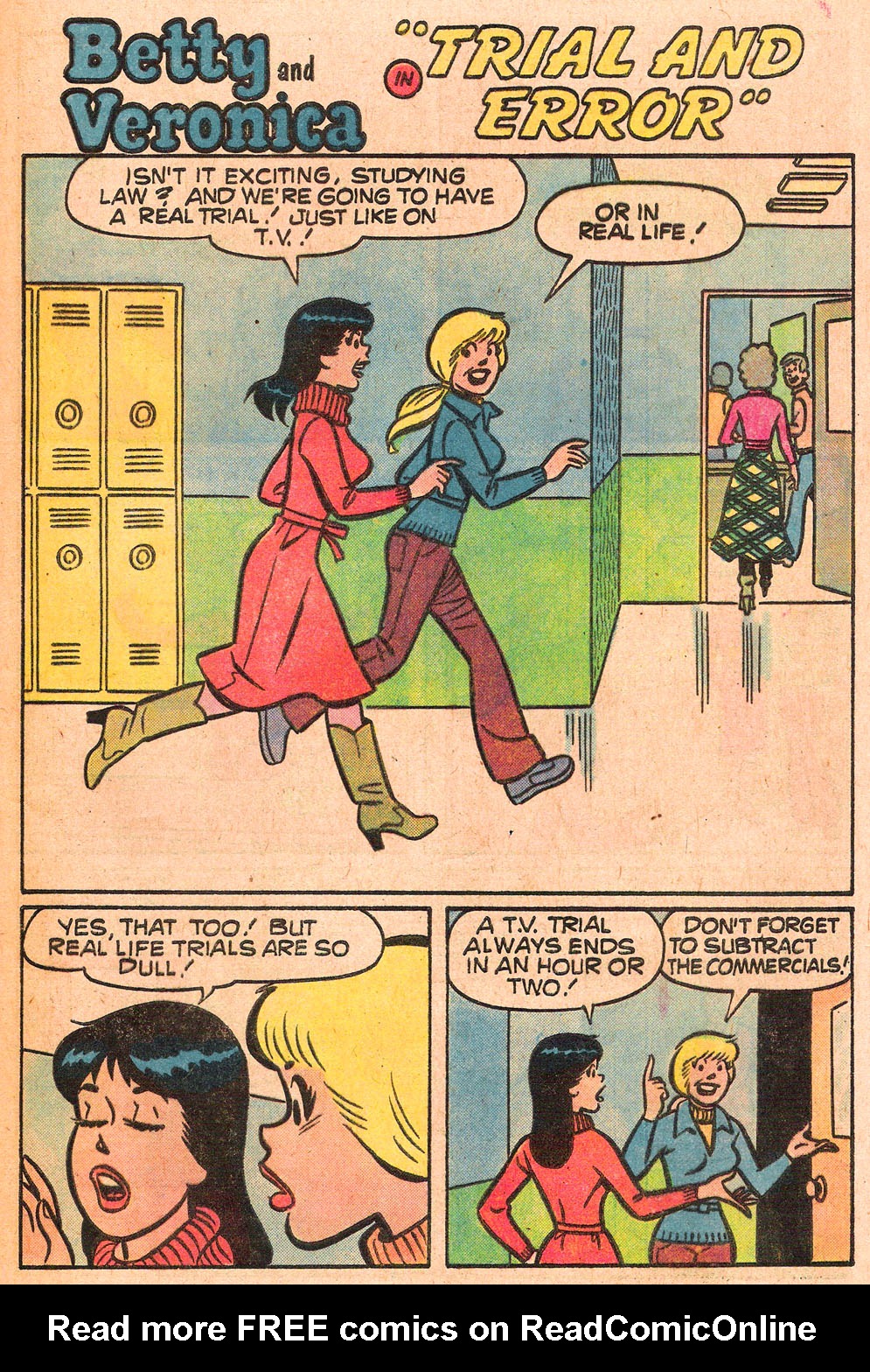 Read online Archie's Girls Betty and Veronica comic -  Issue #271 - 29