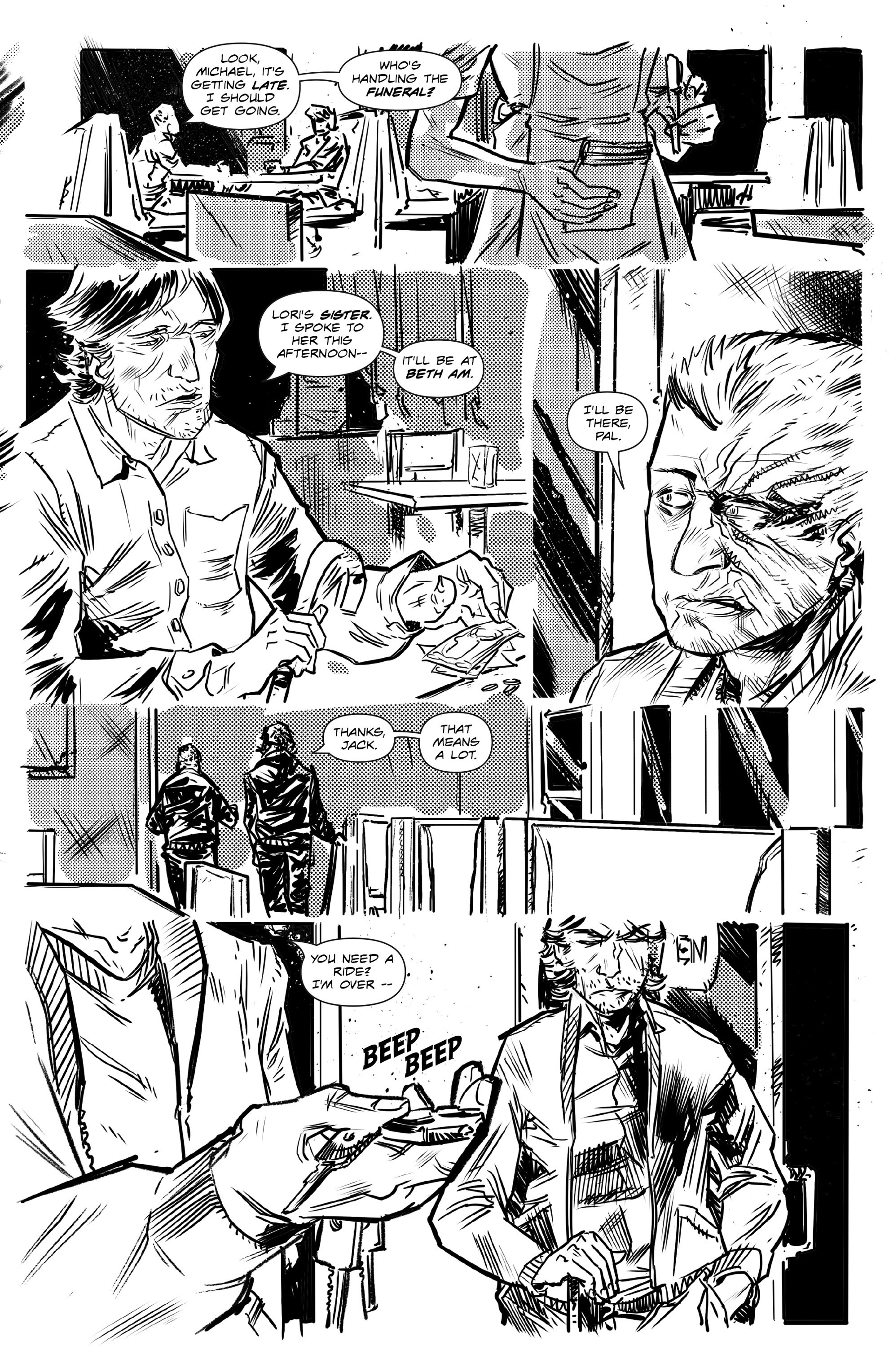 Read online Old Wounds comic -  Issue #1 - 21