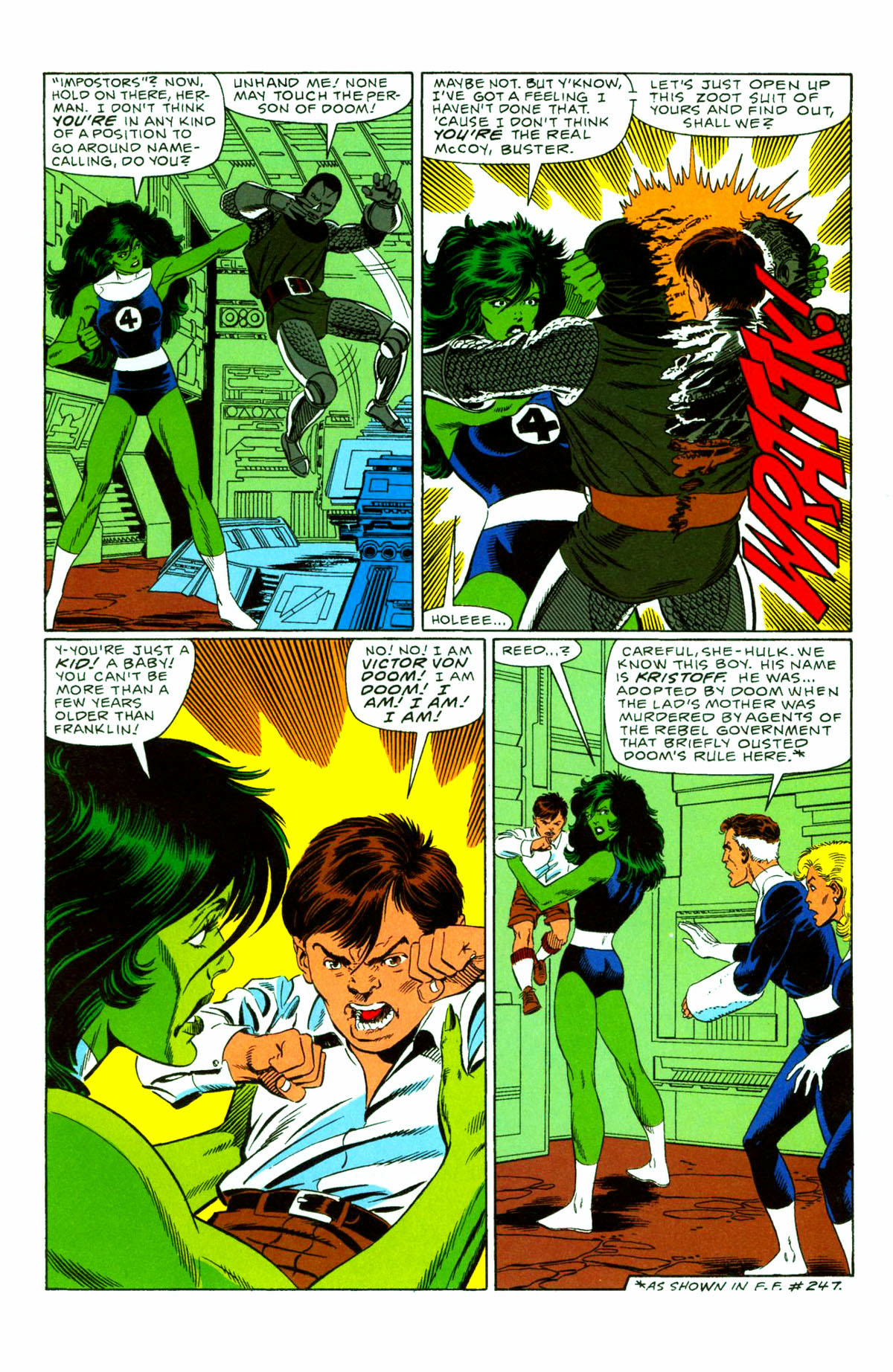 Read online Fantastic Four Visionaries: John Byrne comic -  Issue # TPB 6 - 102