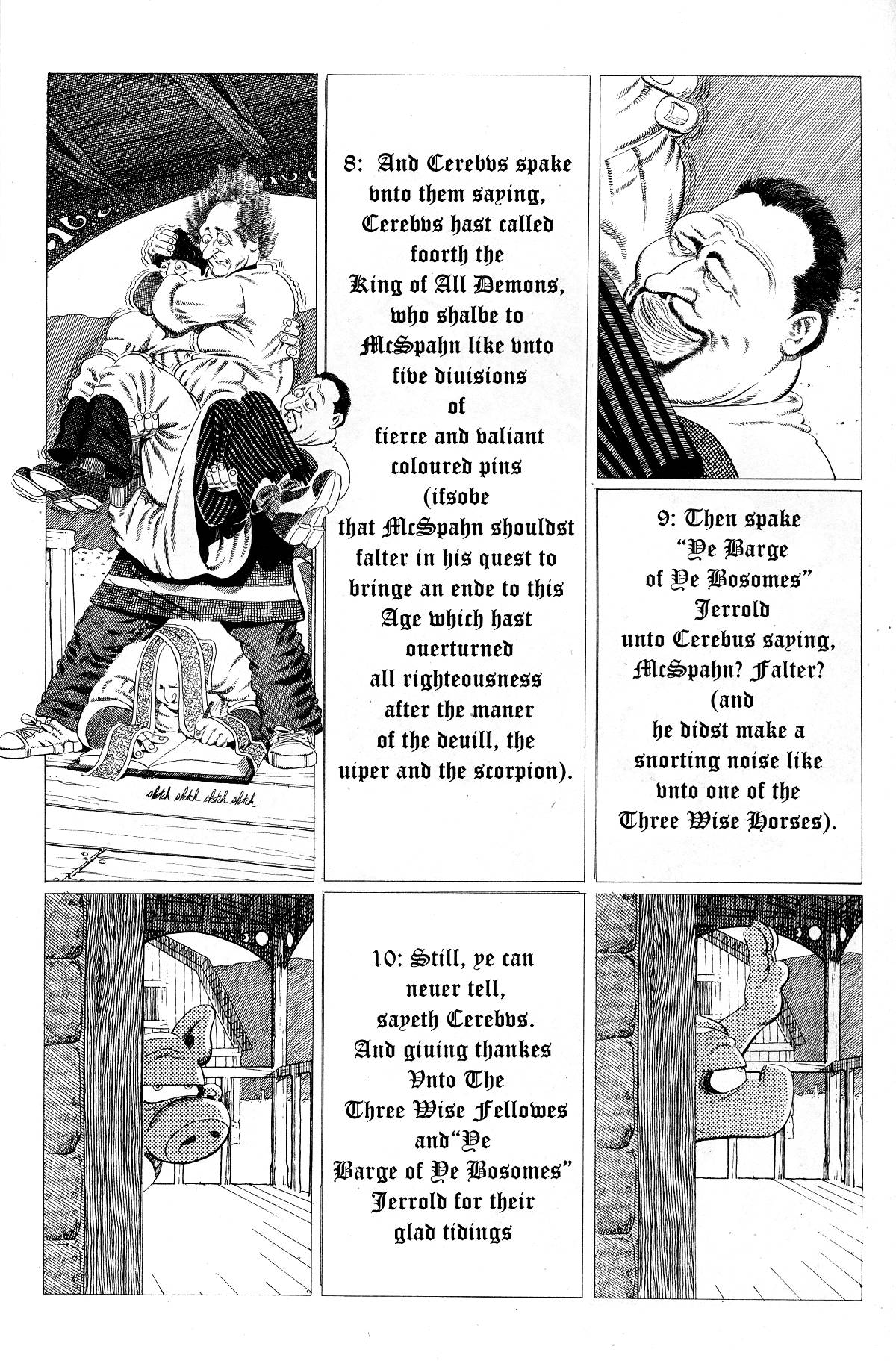 Read online Cerebus comic -  Issue #276 - 5