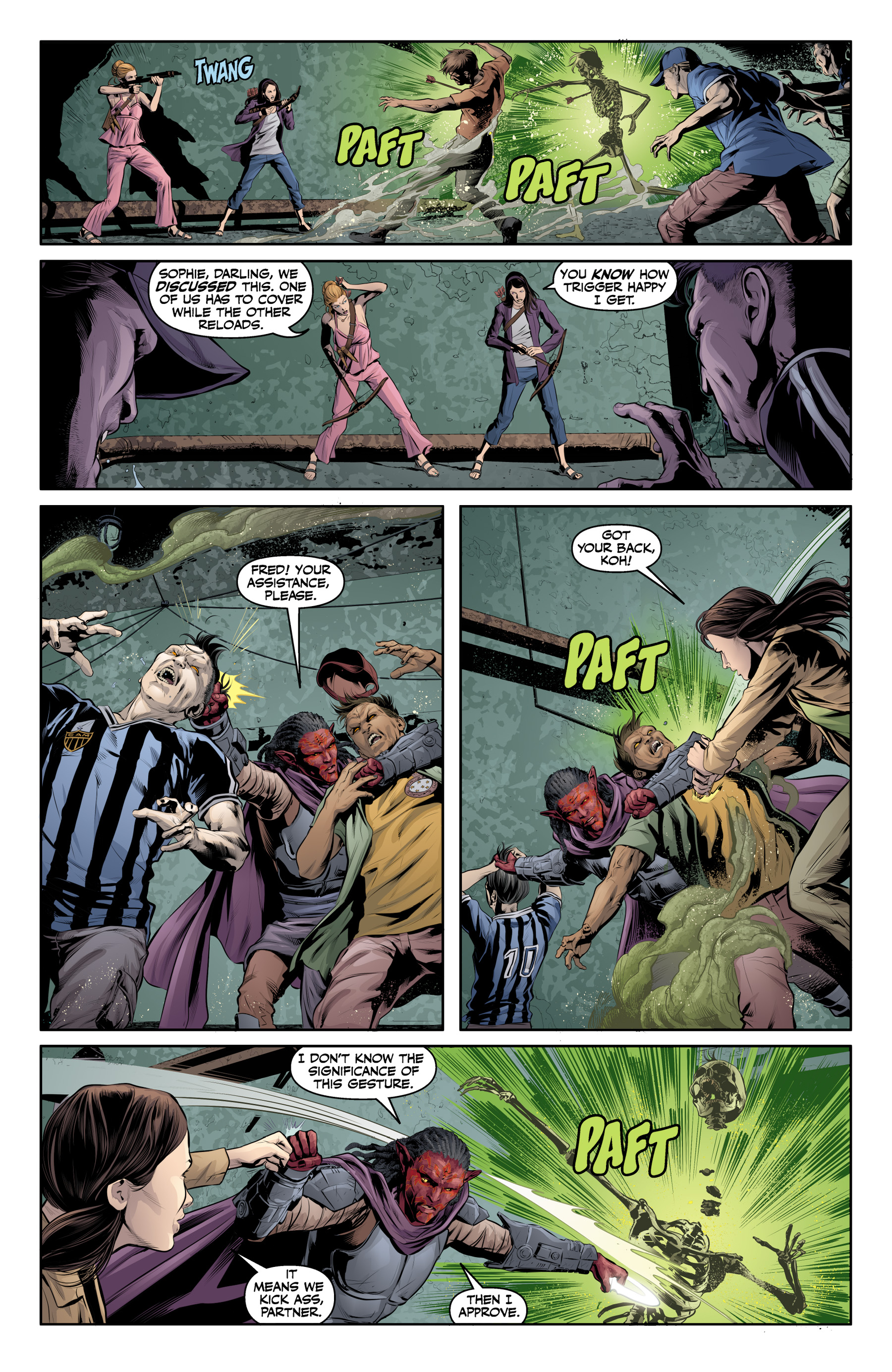 Read online Angel & Faith Season 10 comic -  Issue #22 - 8