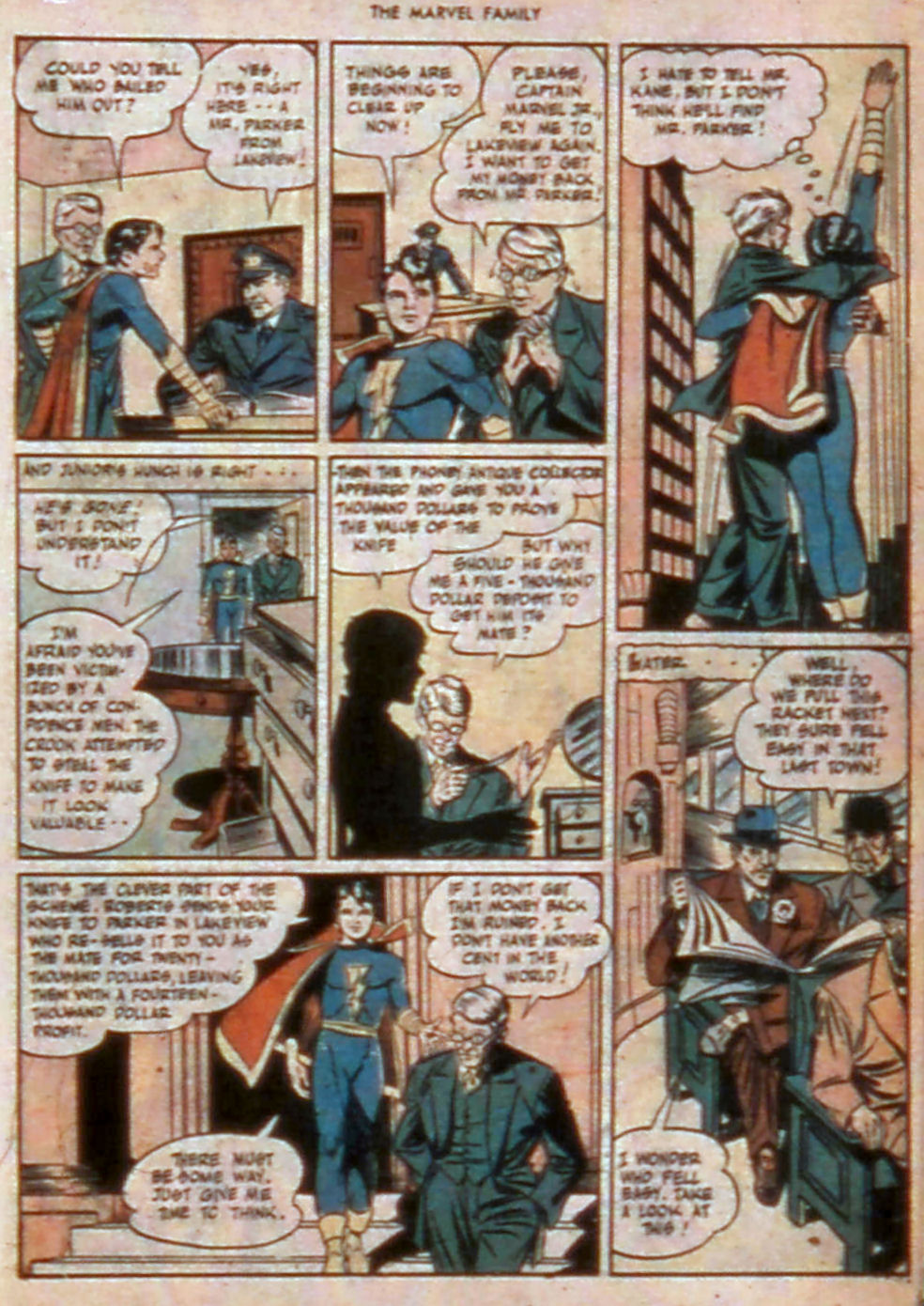 Read online The Marvel Family comic -  Issue #4 - 15
