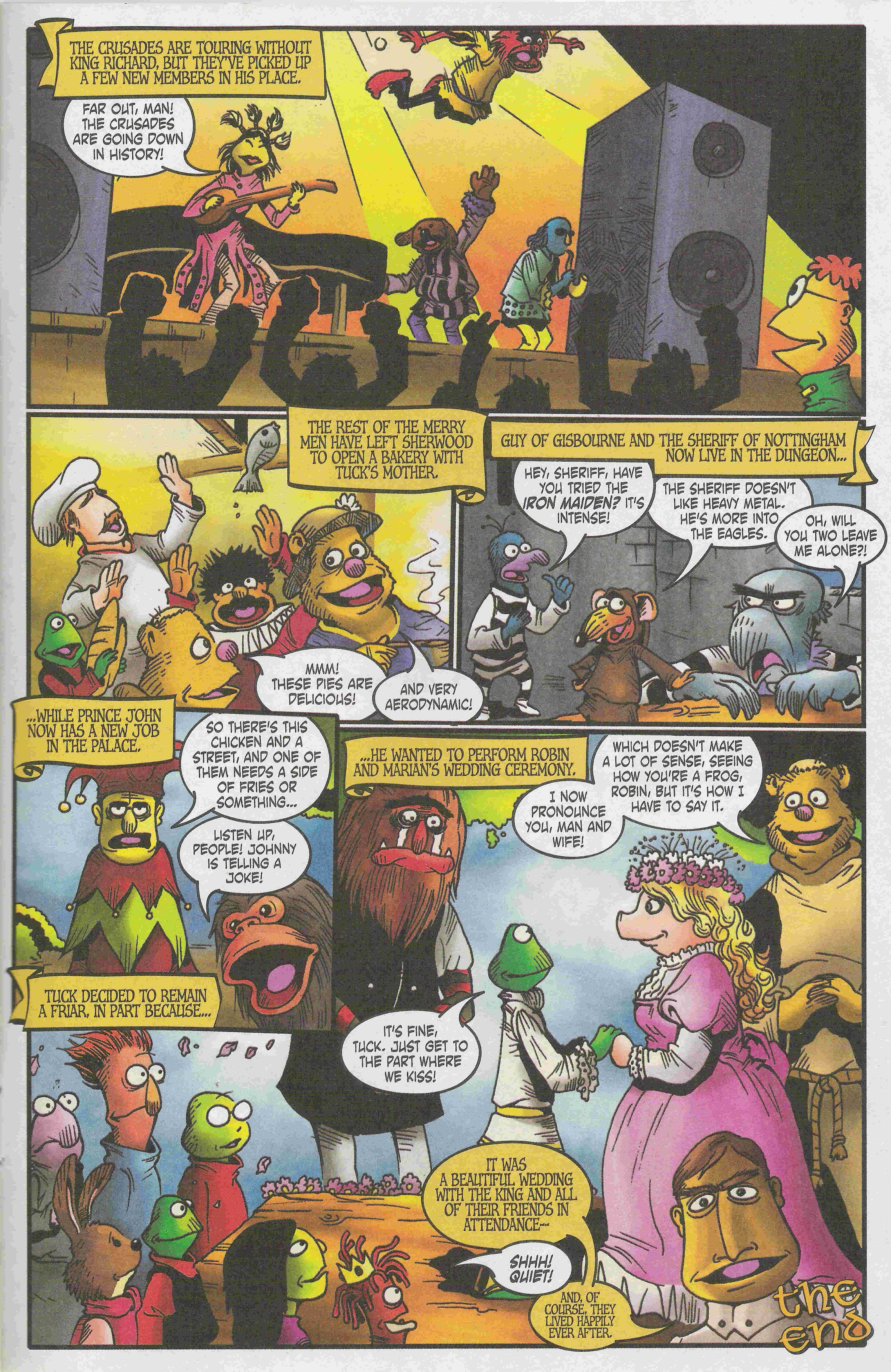 Read online Muppet Robin Hood comic -  Issue #4 - 26