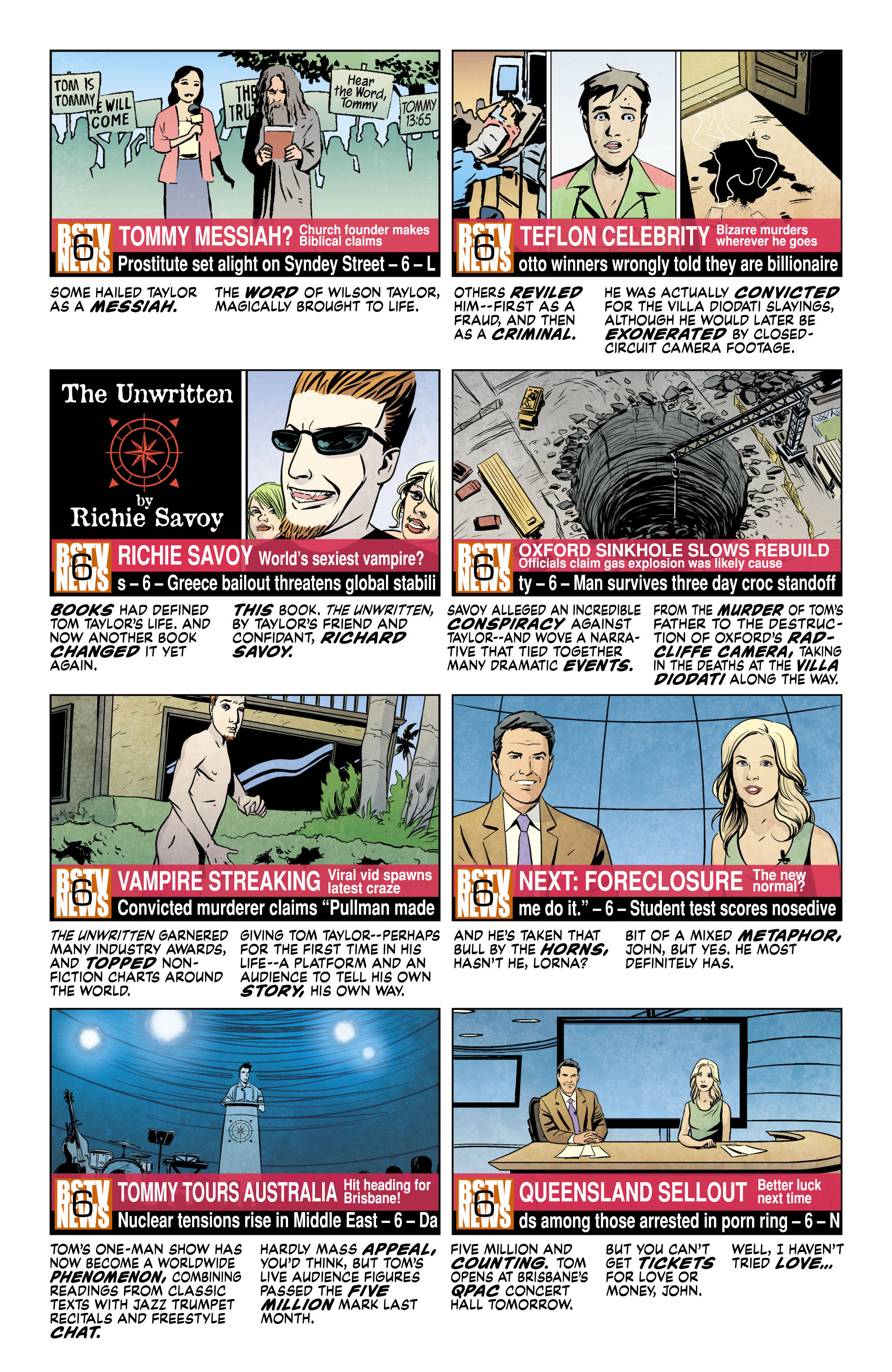 Read online The Unwritten comic -  Issue #37 - 6