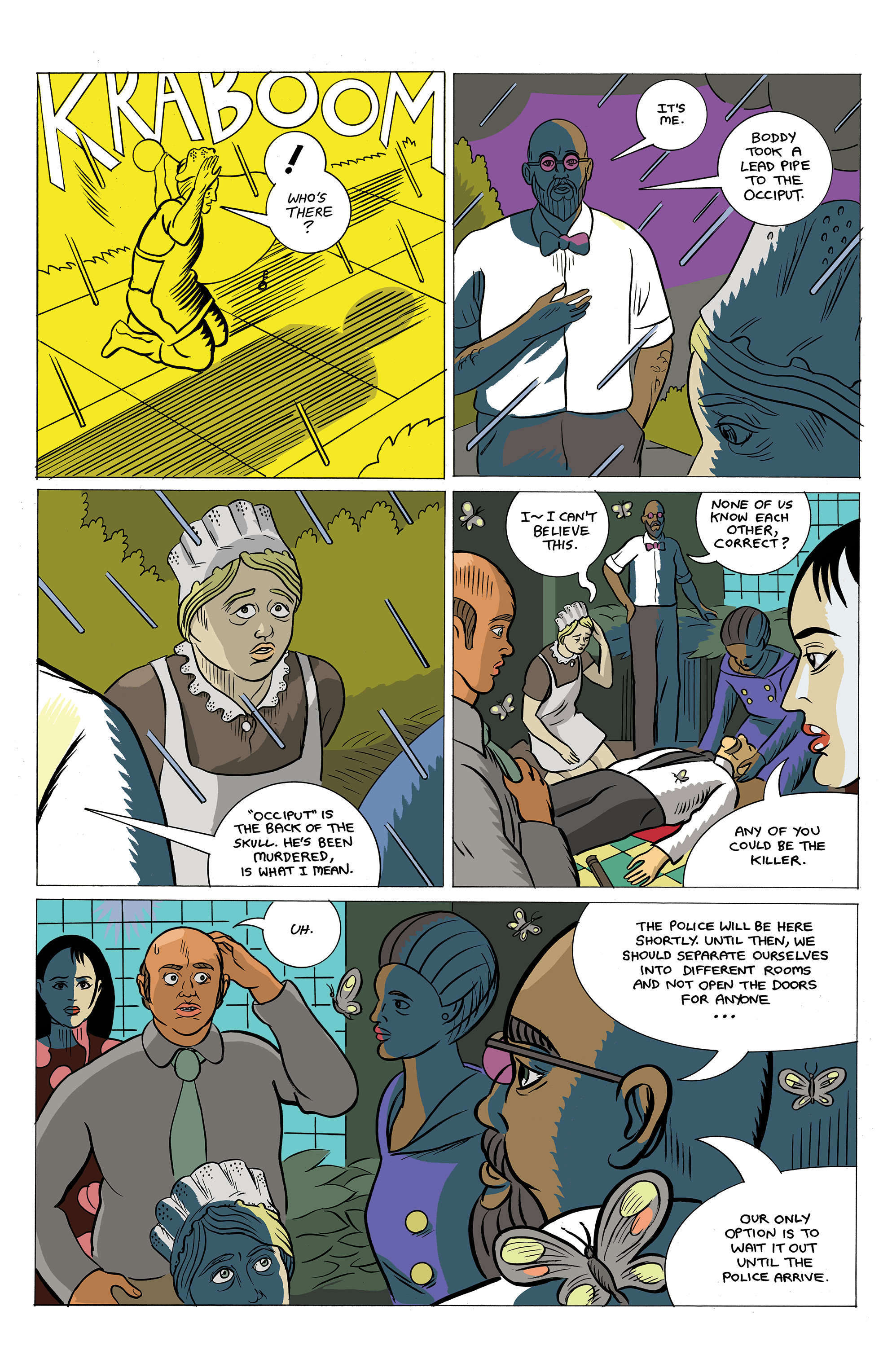 Read online Clue: Candlestick comic -  Issue # _TPB - 49