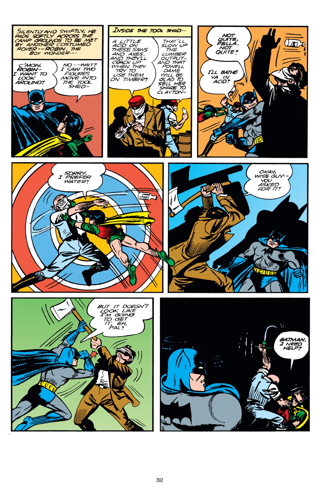 Read online Batman: The Golden Age Omnibus comic -  Issue # TPB 2 - 392