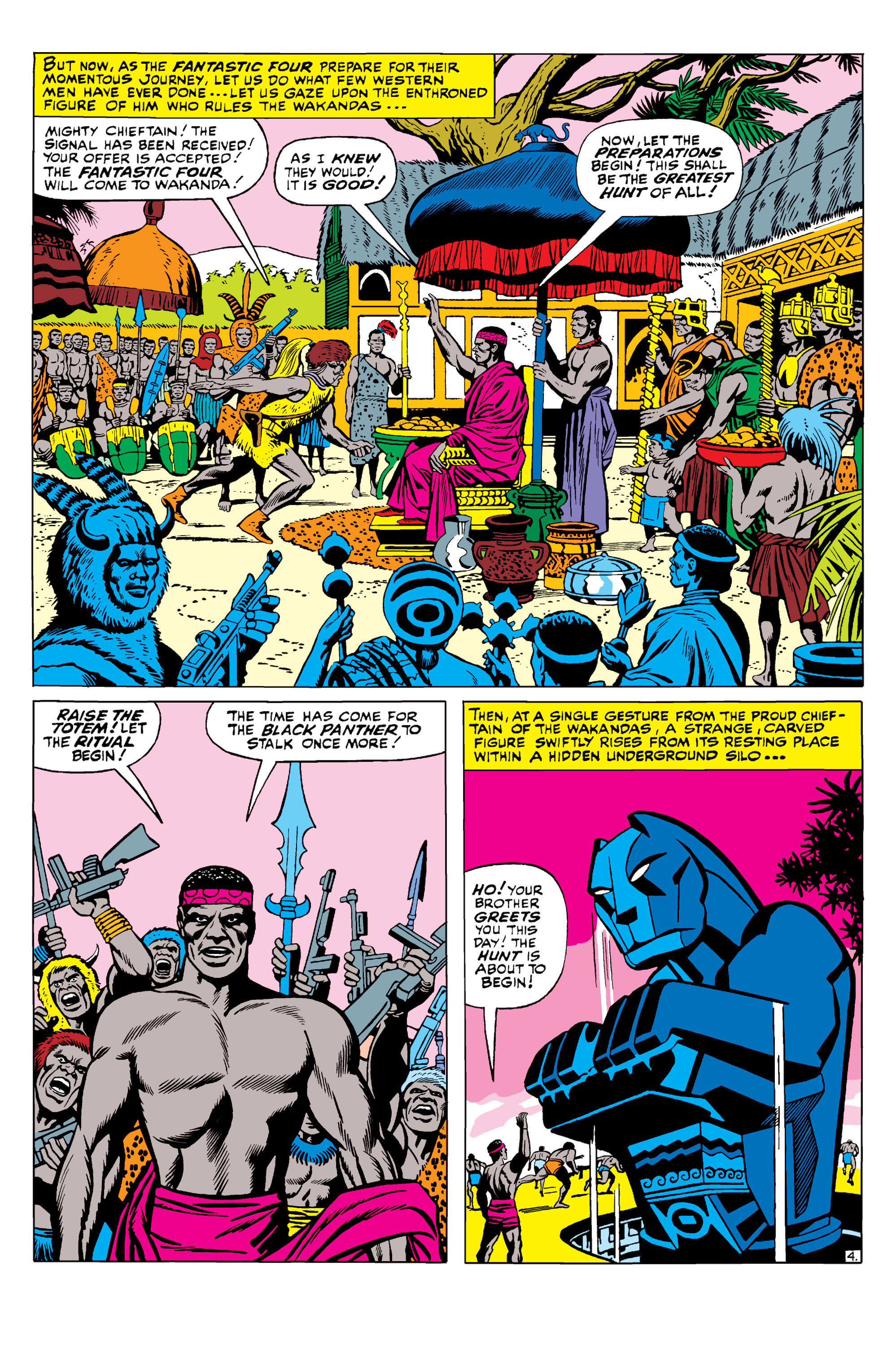 Read online Fantastic Four Epic Collection comic -  Issue # The Mystery of the Black Panther (Part 1) - 9