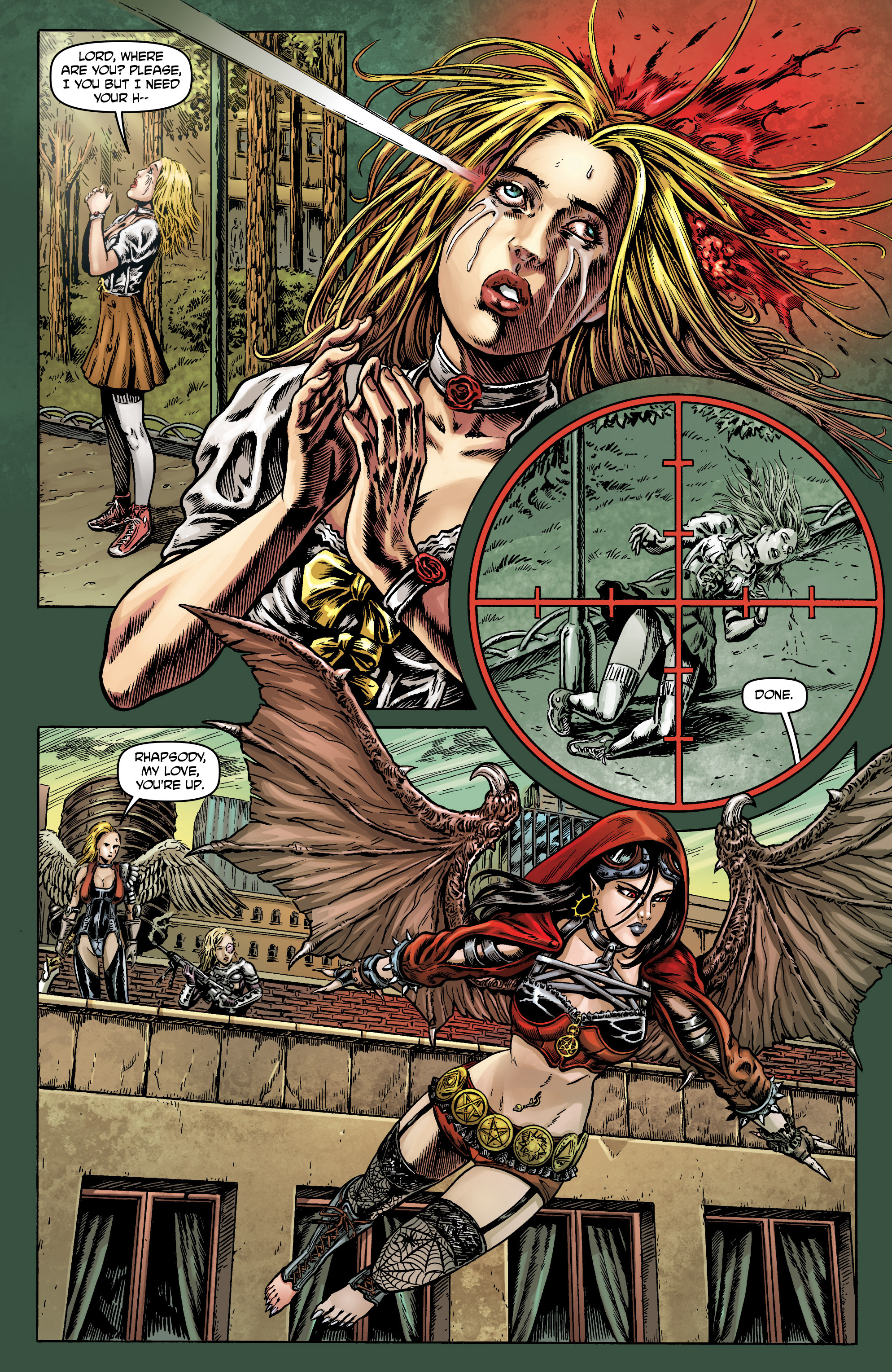 Read online UnHoly comic -  Issue #3 - 6