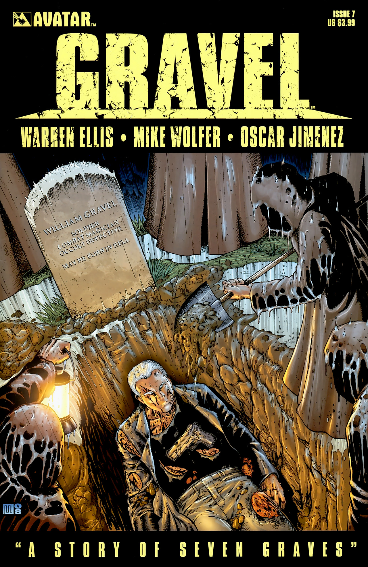 Read online Gravel comic -  Issue #7 - 1