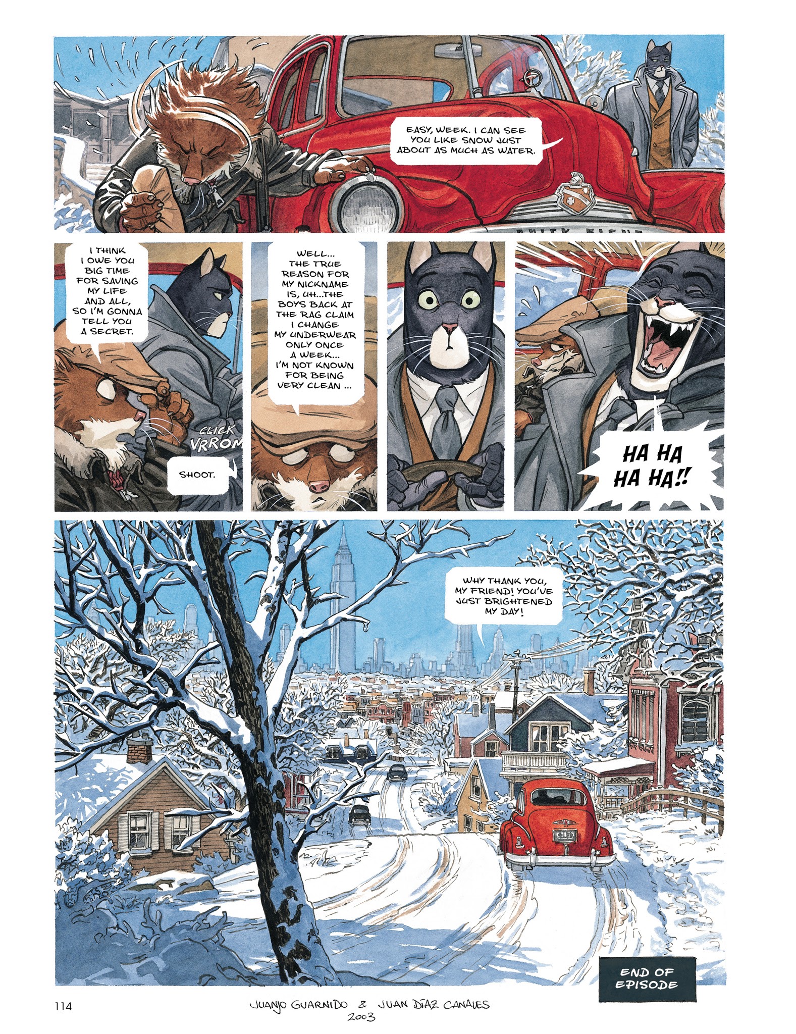 Read online Blacksad: The Collected Stories comic -  Issue # TPB (Part 2) - 16