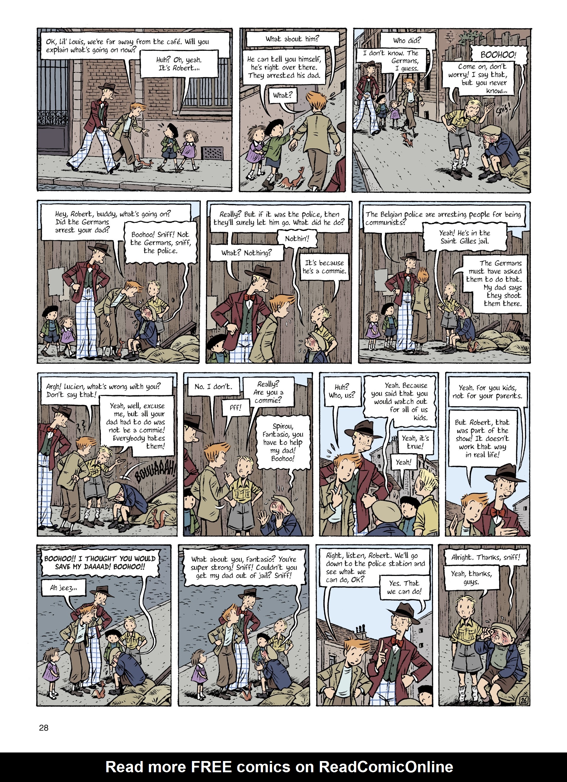 Read online Spirou: Hope Against All Odds comic -  Issue #2 - 28