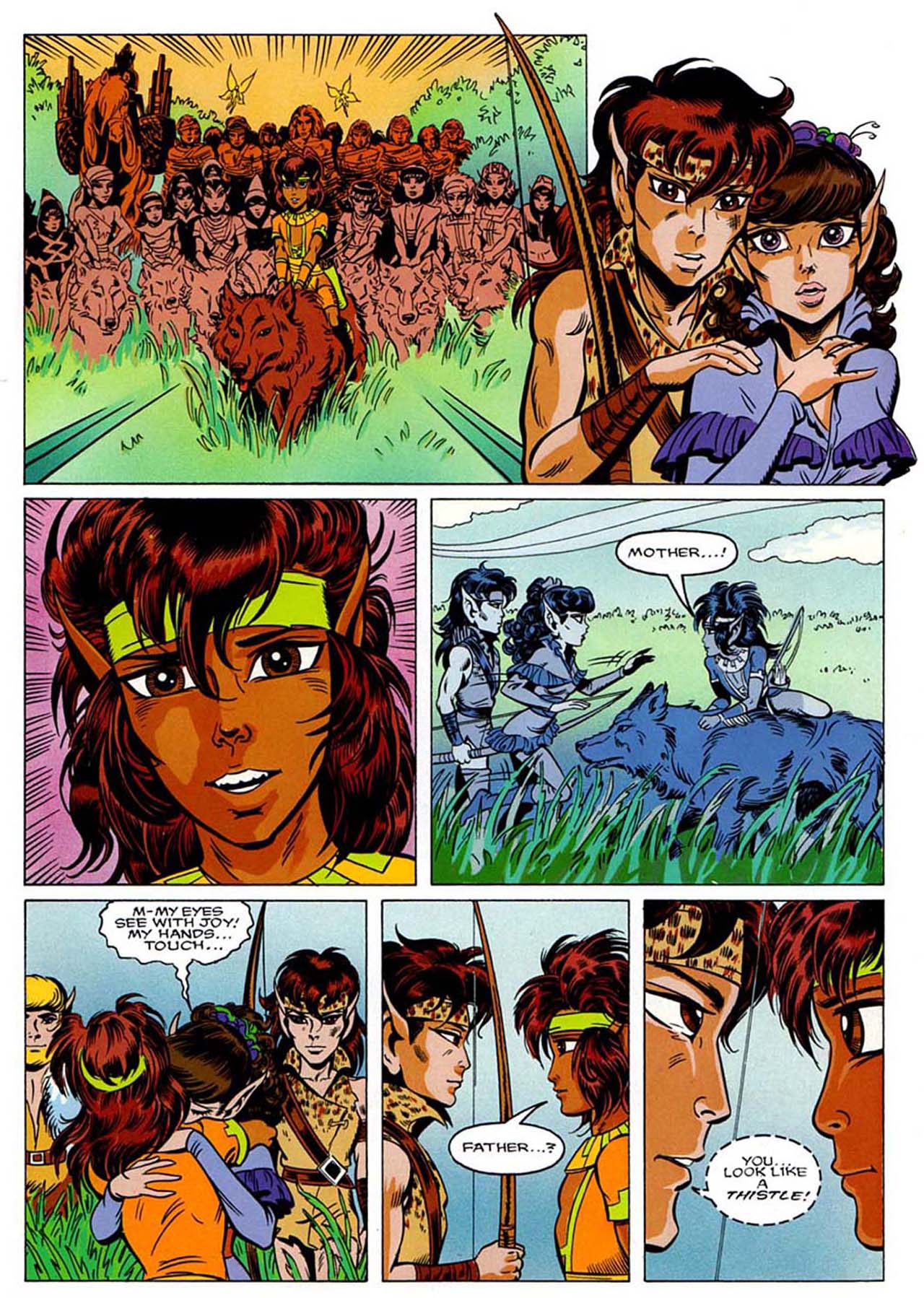 Read online ElfQuest: Siege at Blue Mountain comic -  Issue #7 - 22