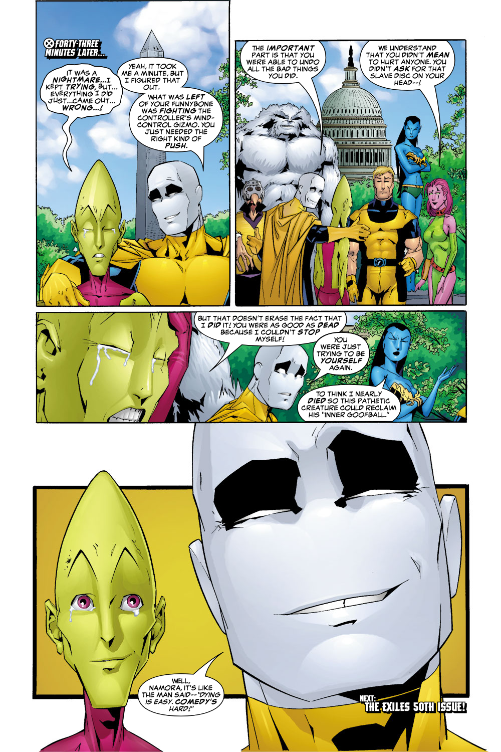 Read online Exiles (2001) comic -  Issue #49 - 22