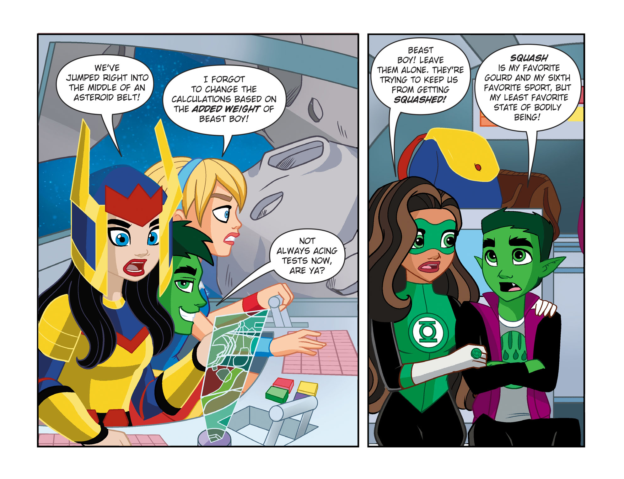 Read online DC Super Hero Girls: Spaced Out comic -  Issue #4 - 8