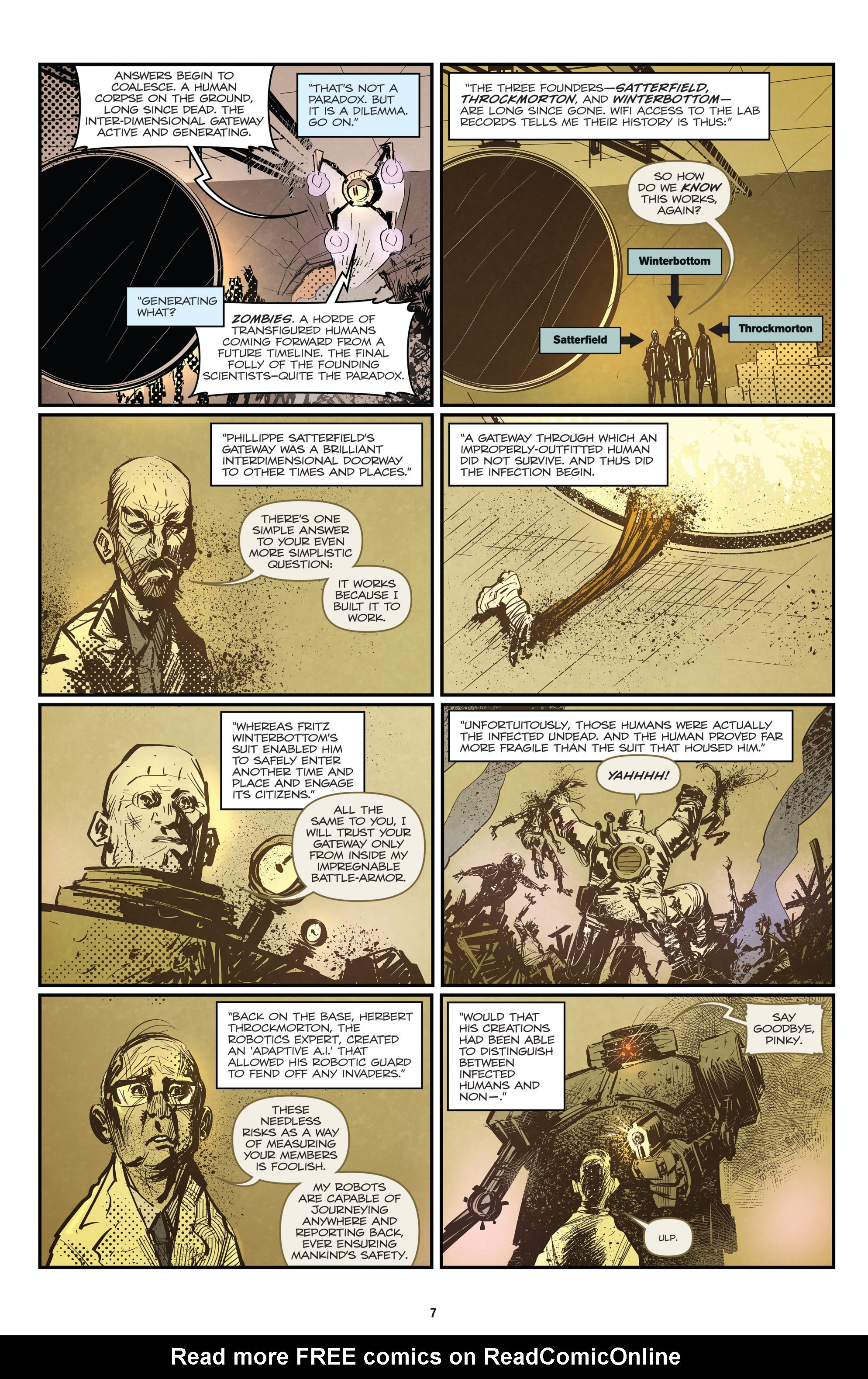 Read online Zombies vs Robots (2015) comic -  Issue #1 - 8