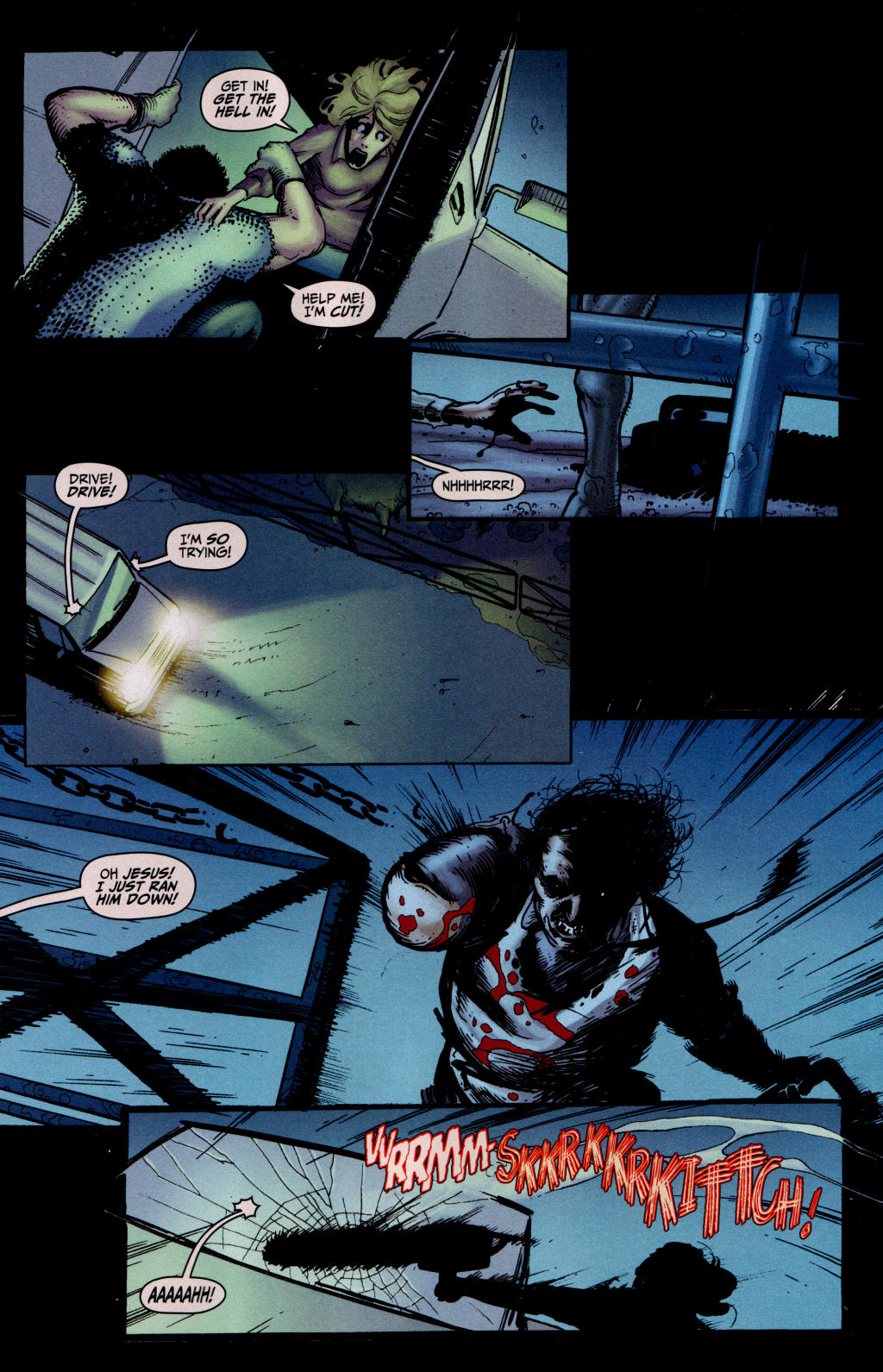 Read online The Texas Chainsaw Massacre (2007) comic -  Issue #5 - 6