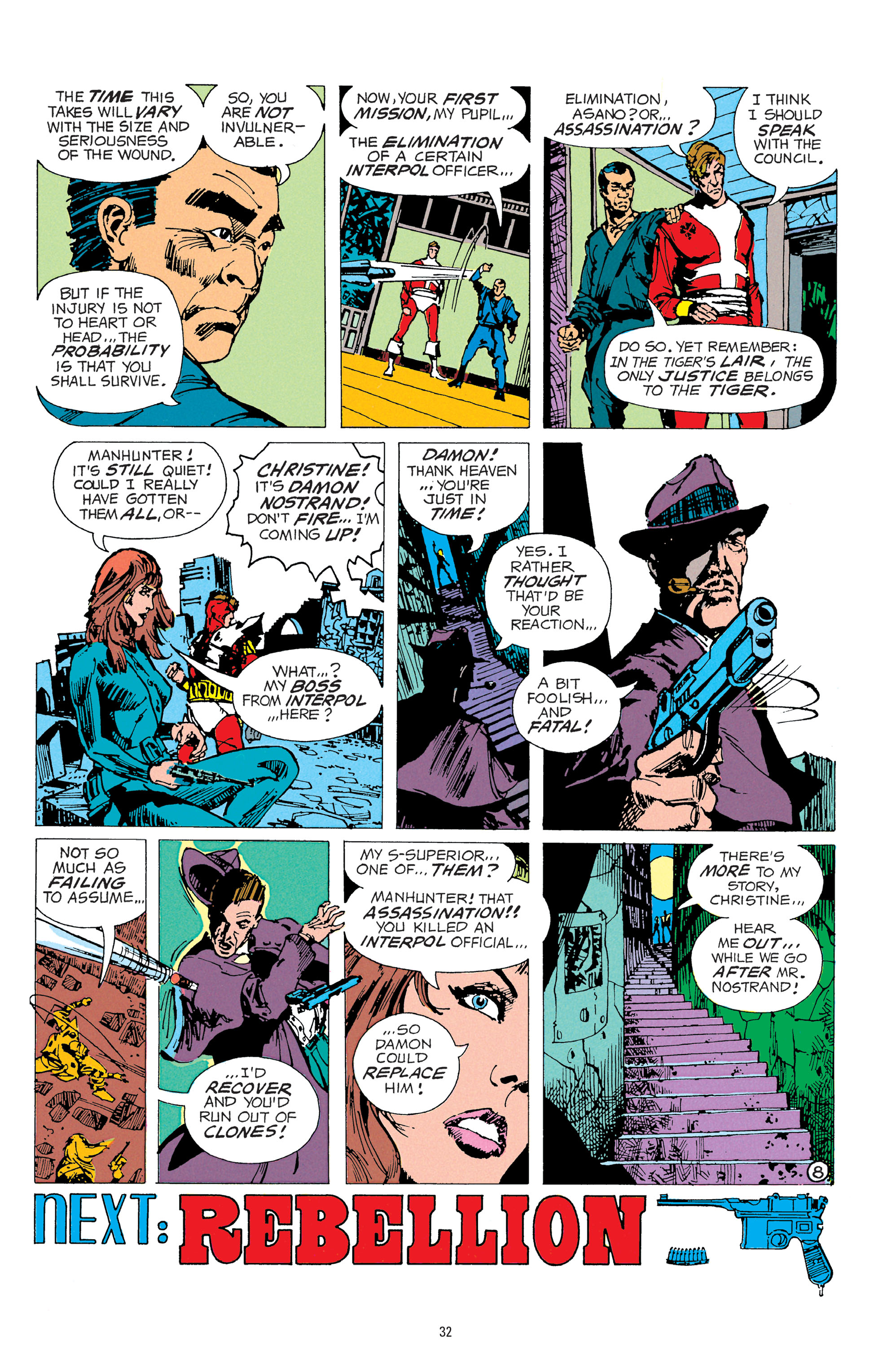 Read online Manhunter by Archie Goodwin and Walter Simonson Deluxe Edition comic -  Issue # TPB - 32