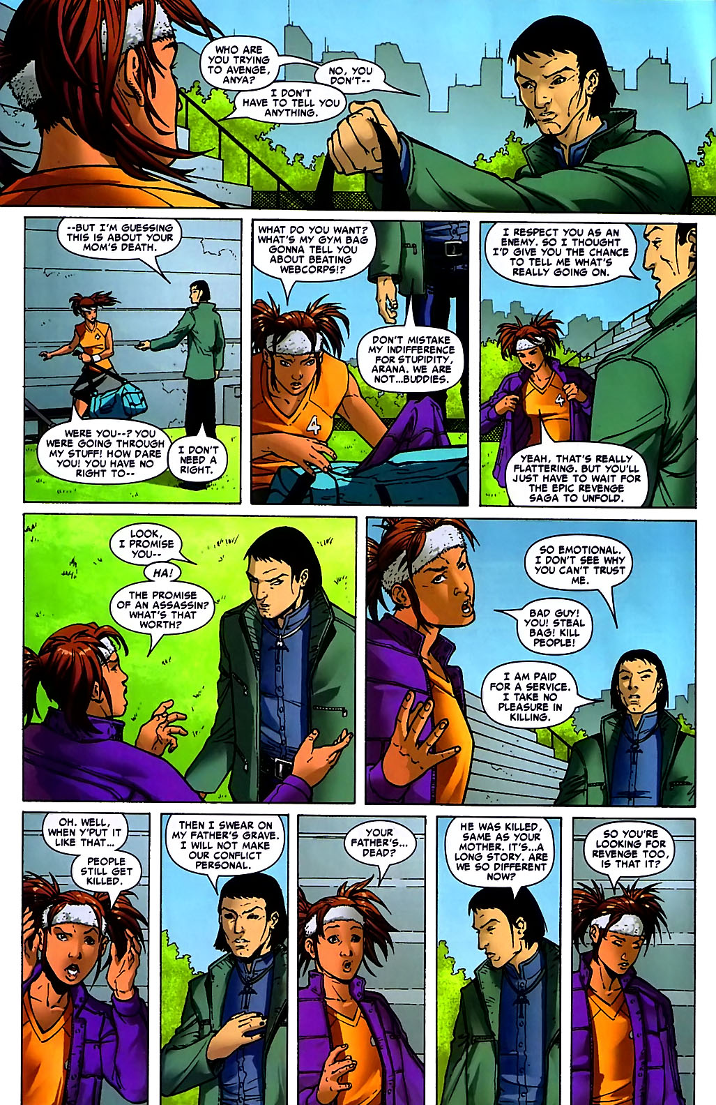 Read online Araña: Heart of the Spider comic -  Issue #10 - 6