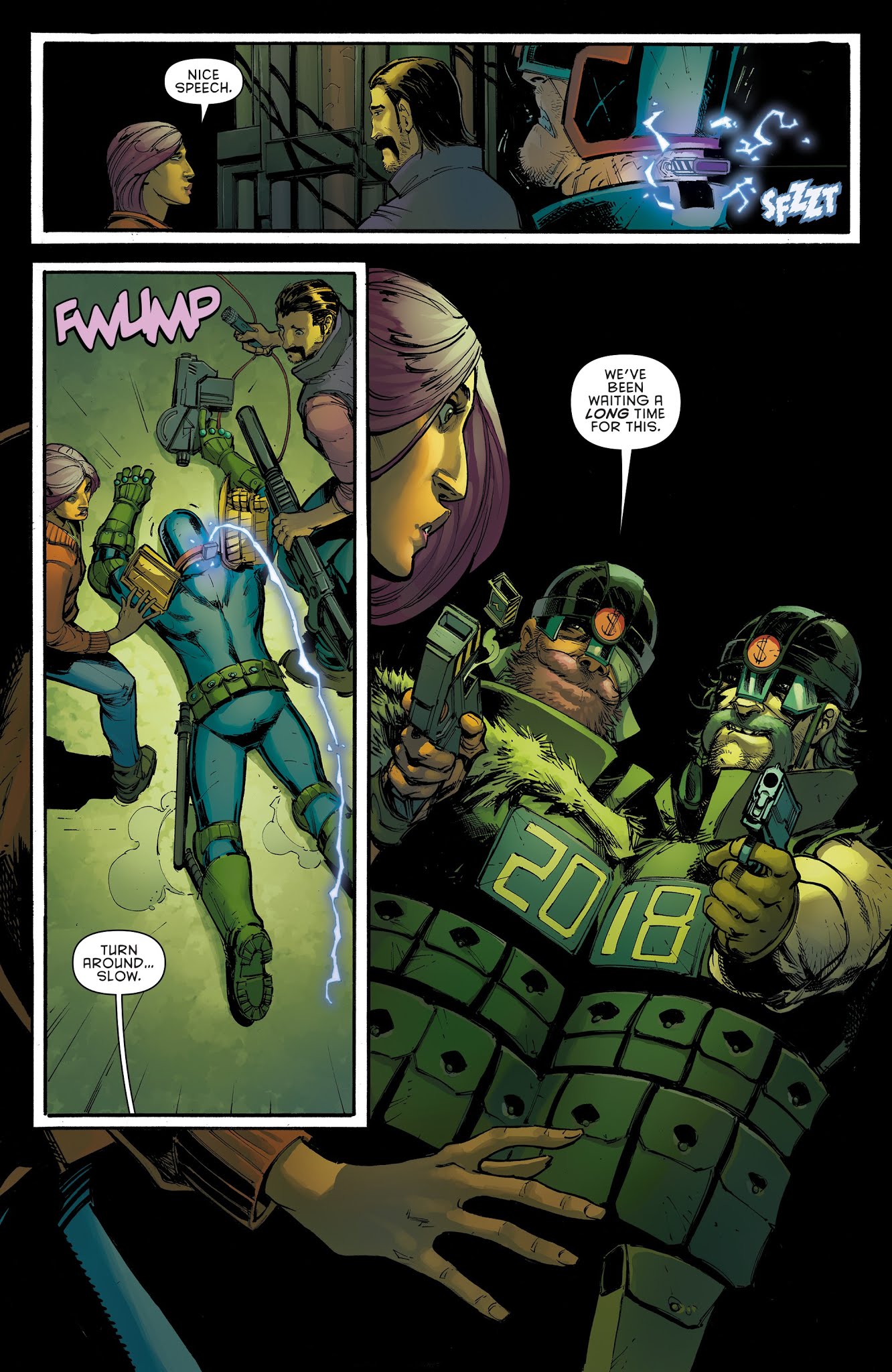 Read online Judge Dredd: Under Siege comic -  Issue #4 - 15