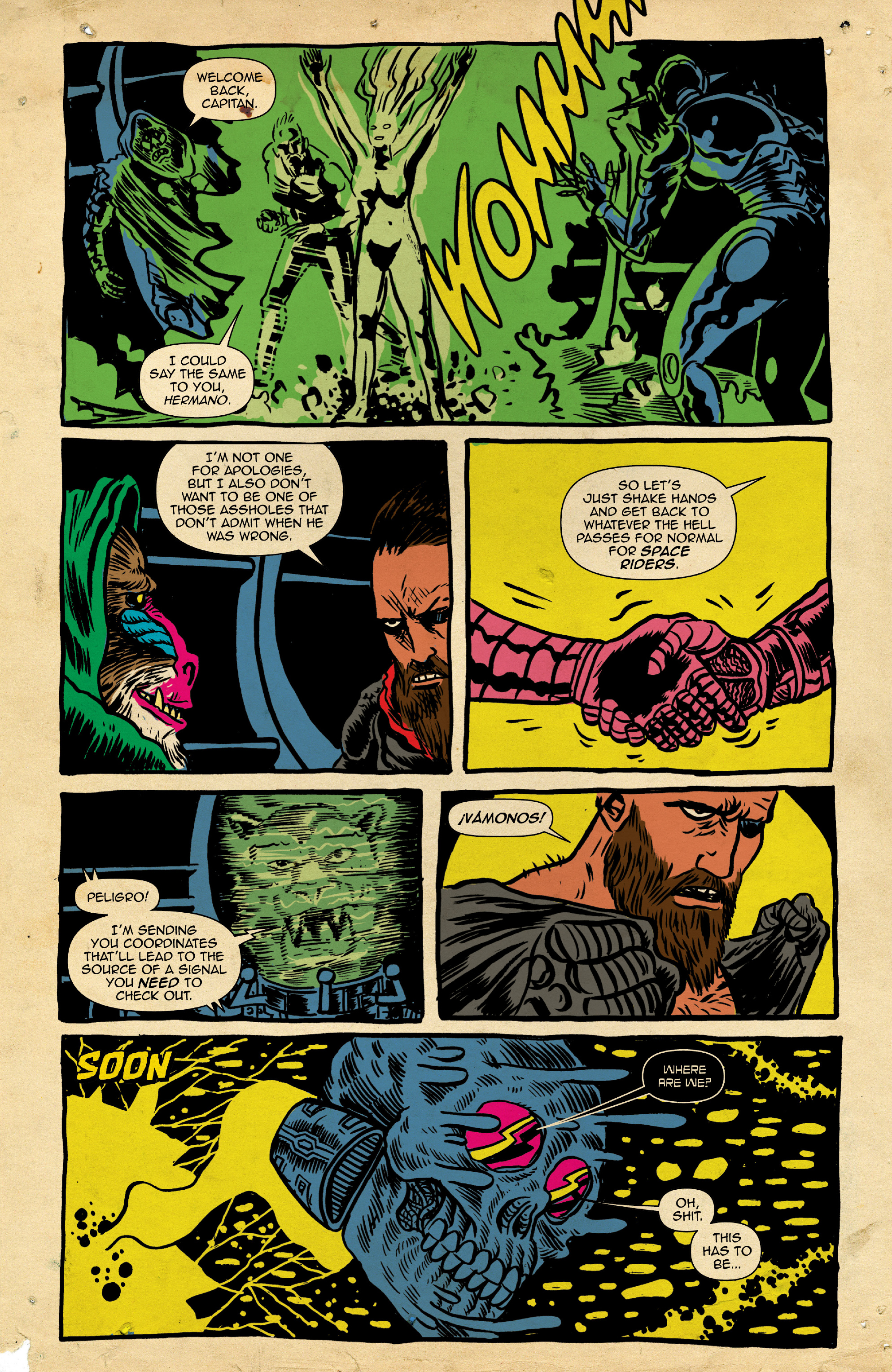Read online Space Riders: Galaxy of Brutality comic -  Issue #2 - 9