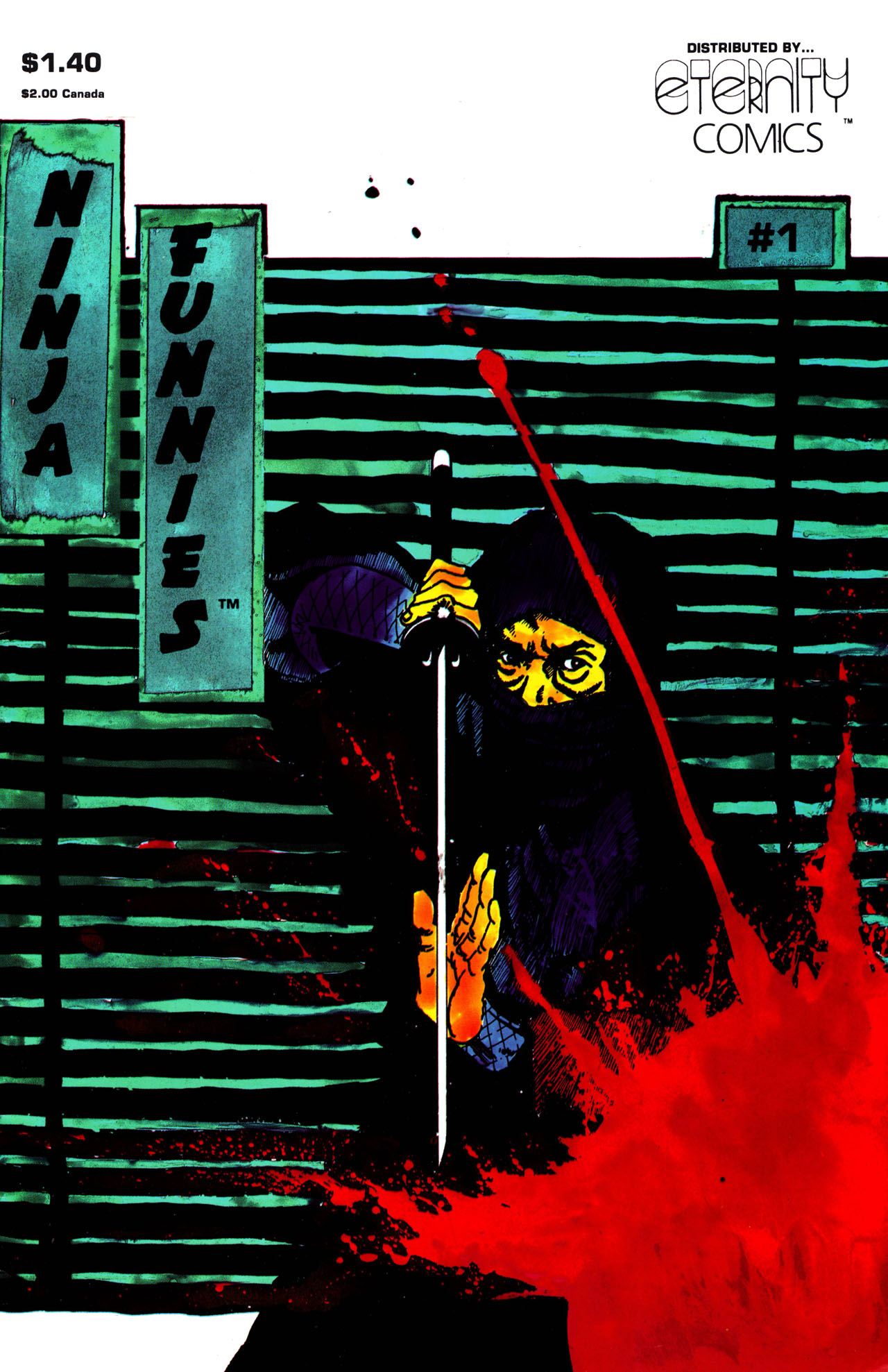 Read online Ninja Funnies comic -  Issue #1 - 1