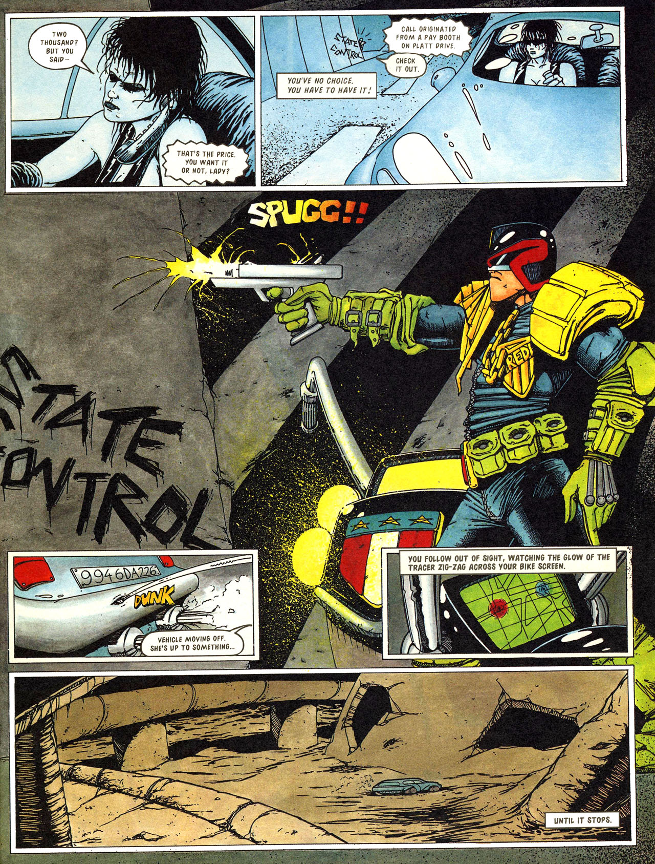 Read online Judge Dredd: The Megazine (vol. 2) comic -  Issue #71 - 7