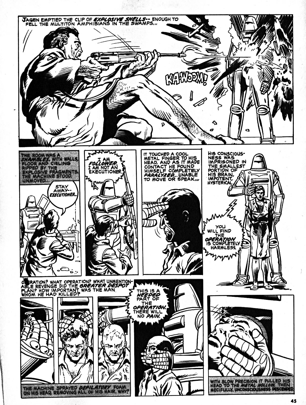 Read online Scream (1973) comic -  Issue #8 - 43