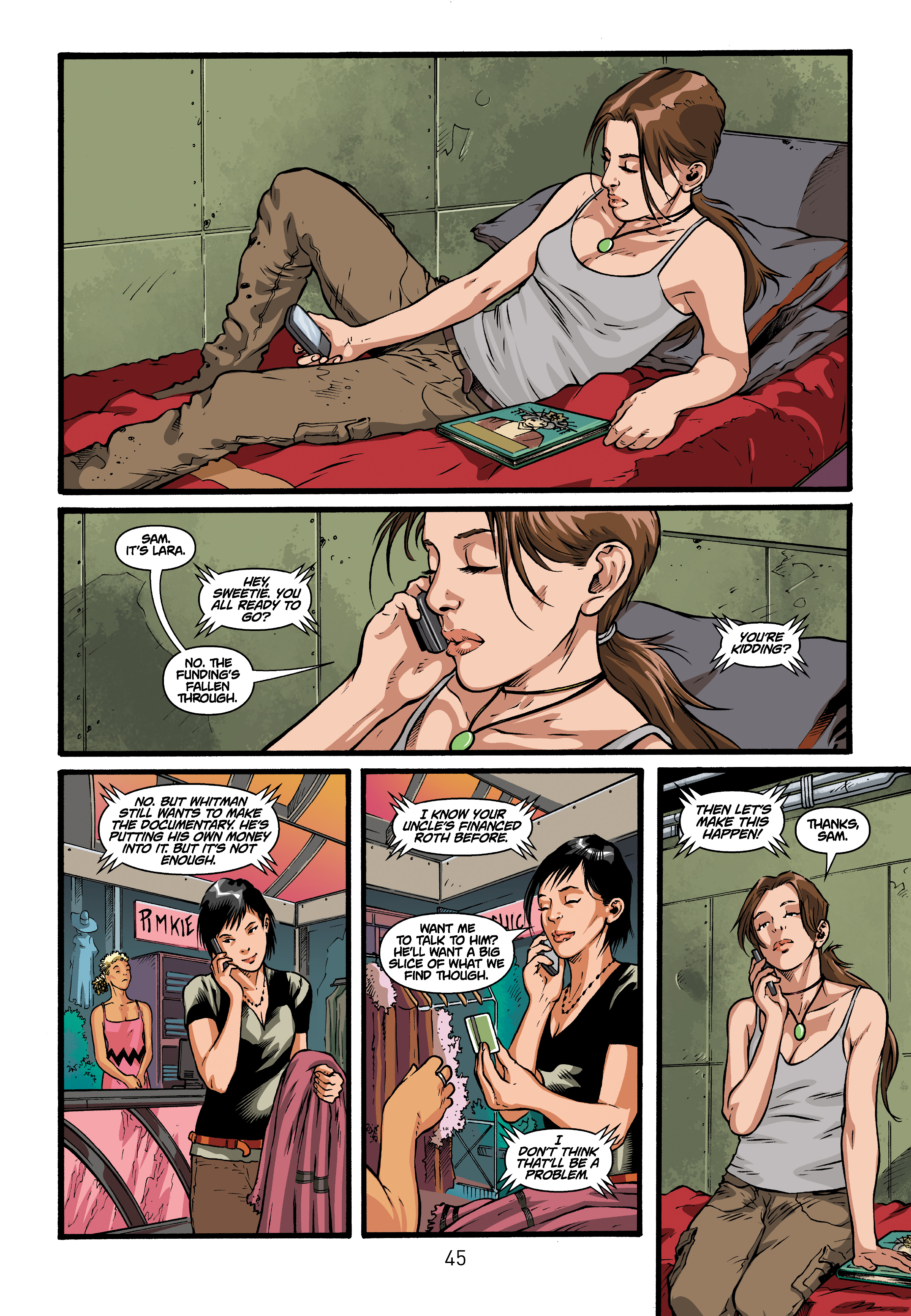 Read online Tomb Raider: The Beginning comic -  Issue # Full - 45