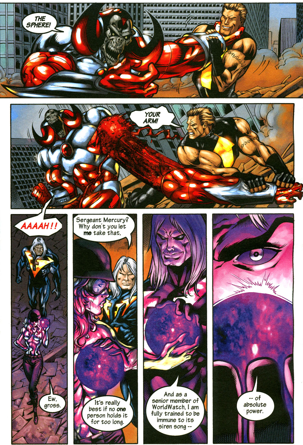 Read online Worldwatch comic -  Issue #2 - 6