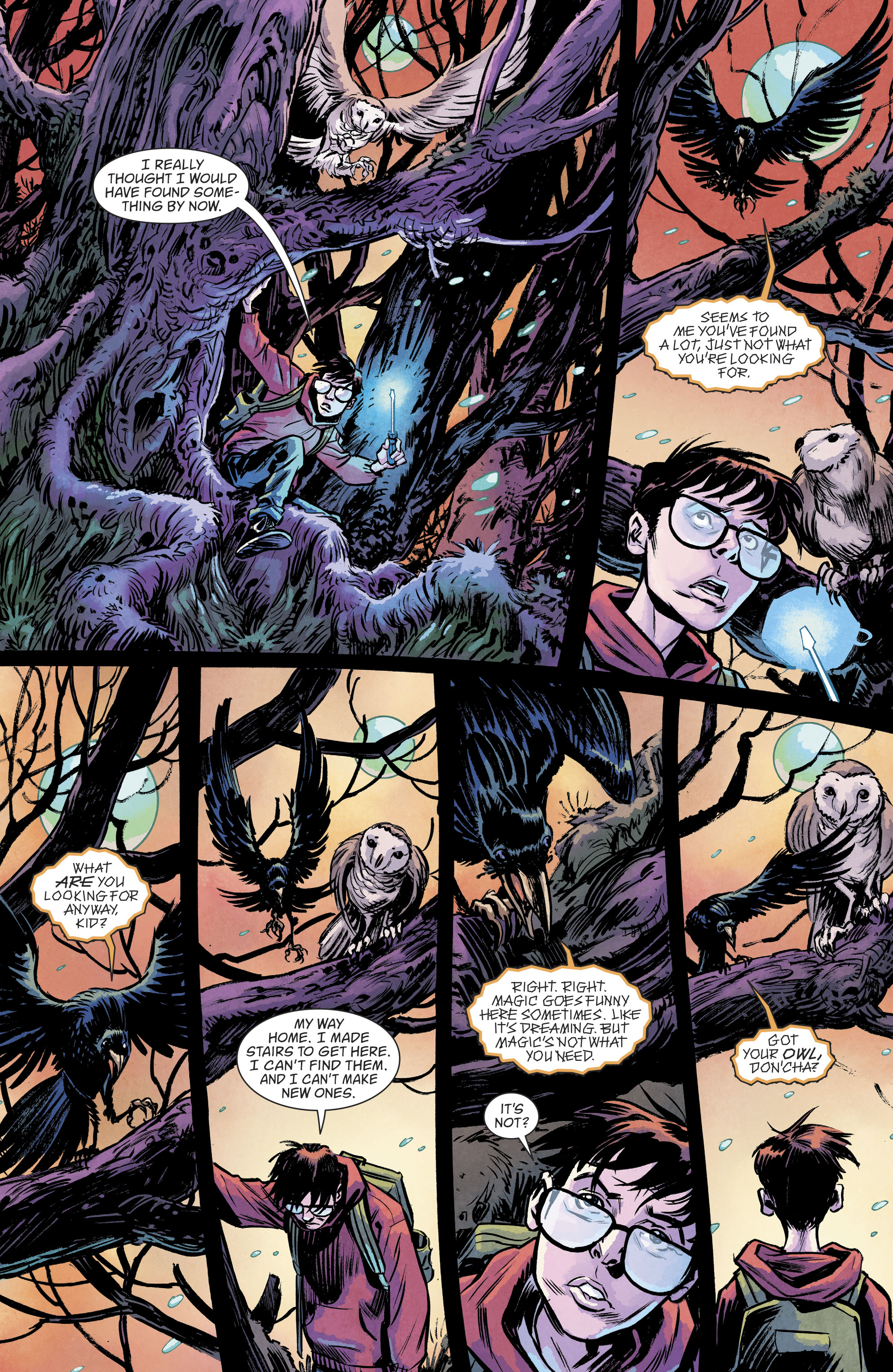 Read online Books of Magic (2018) comic -  Issue #5 - 22