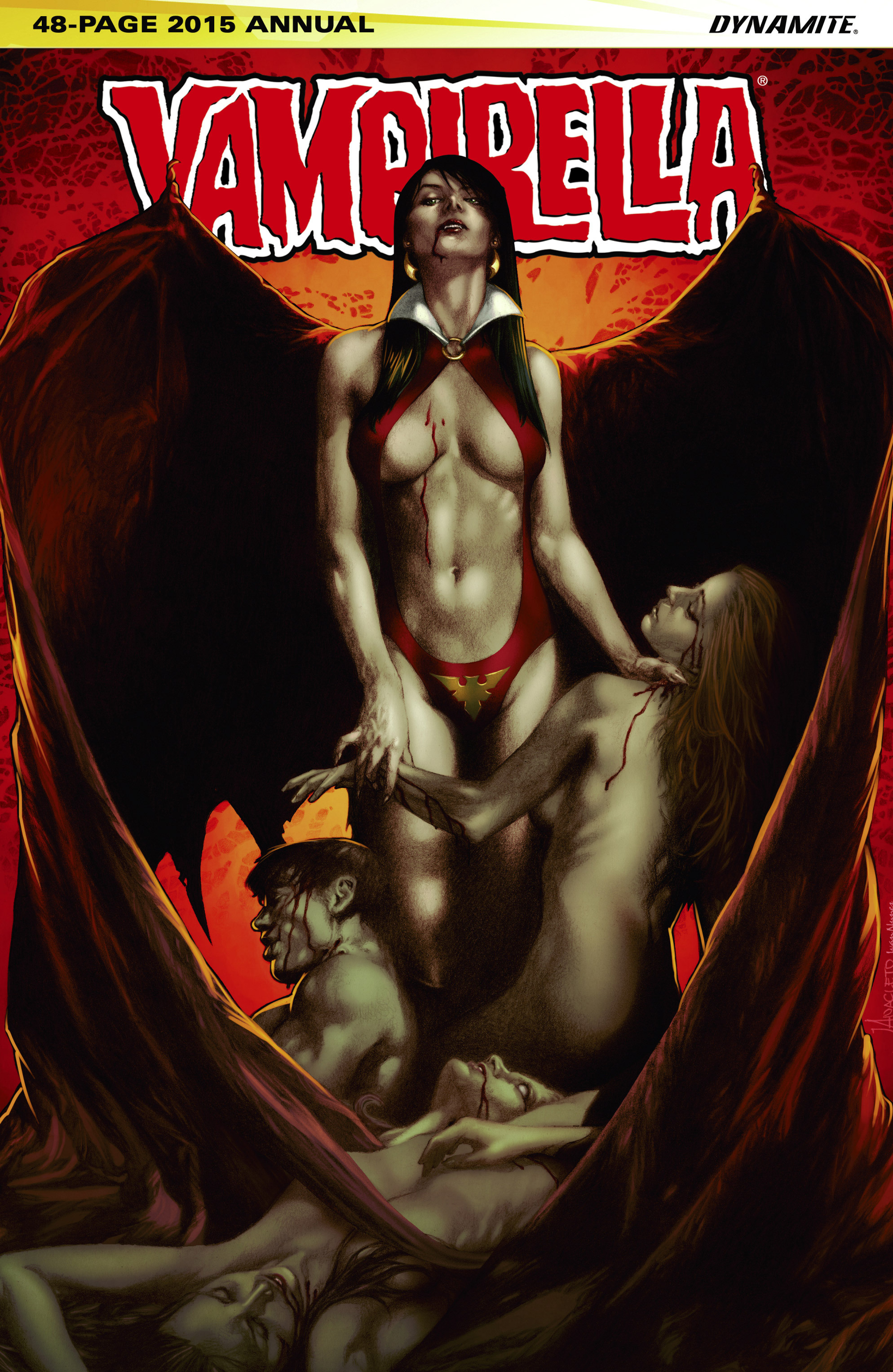 Read online Vampirella (2014) comic -  Issue # Annual 1 - 1