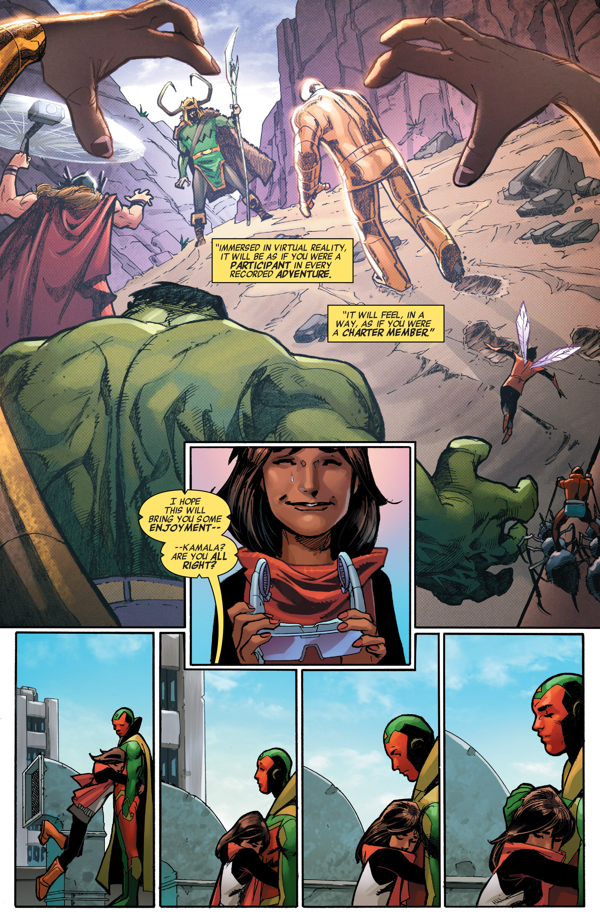 Read online All-New, All-Different Avengers comic -  Issue #7 - 8