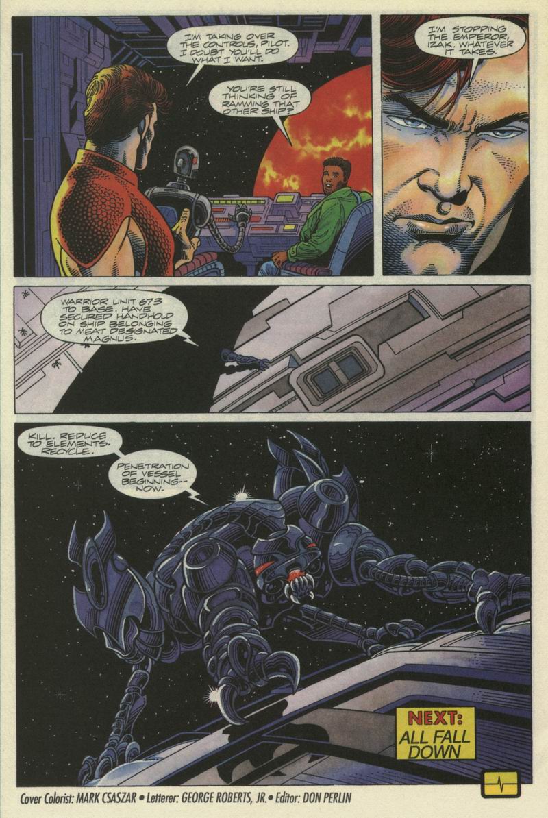 Read online Magnus Robot Fighter (1991) comic -  Issue #22 - 21