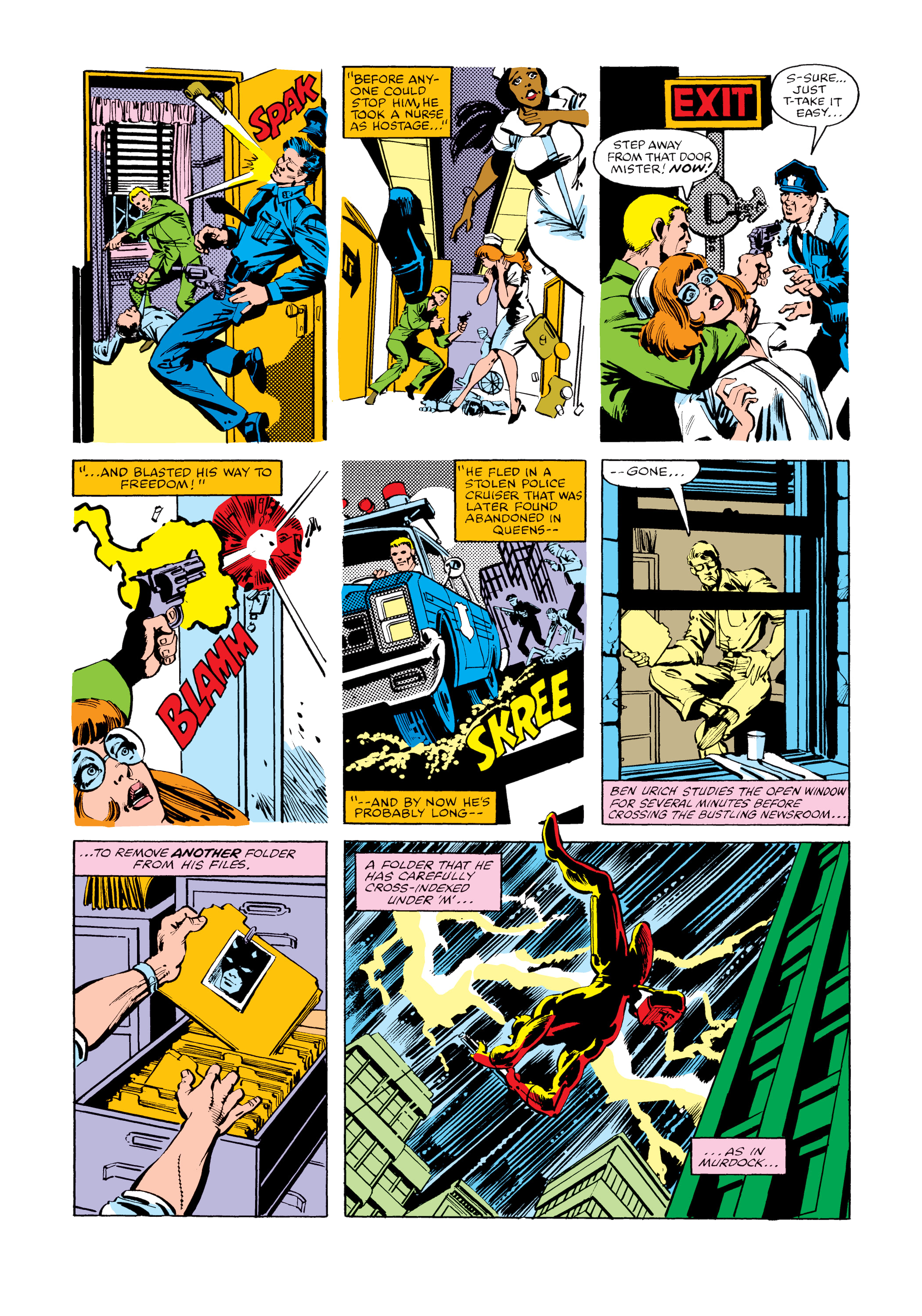 Read online Marvel Masterworks: Daredevil comic -  Issue # TPB 15 (Part 1) - 37