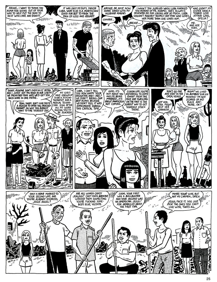 Read online Love and Rockets (1982) comic -  Issue #50 - 27