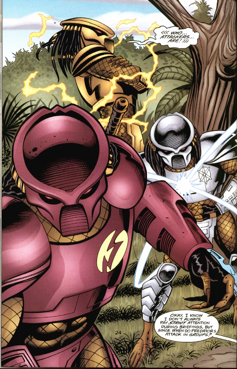 Read online JLA Versus Predator comic -  Issue # Full - 26