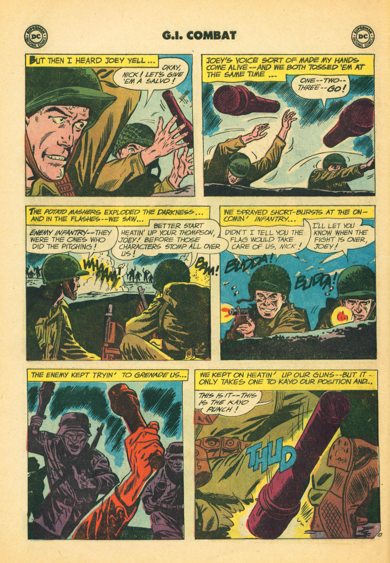 Read online G.I. Combat (1952) comic -  Issue #74 - 12