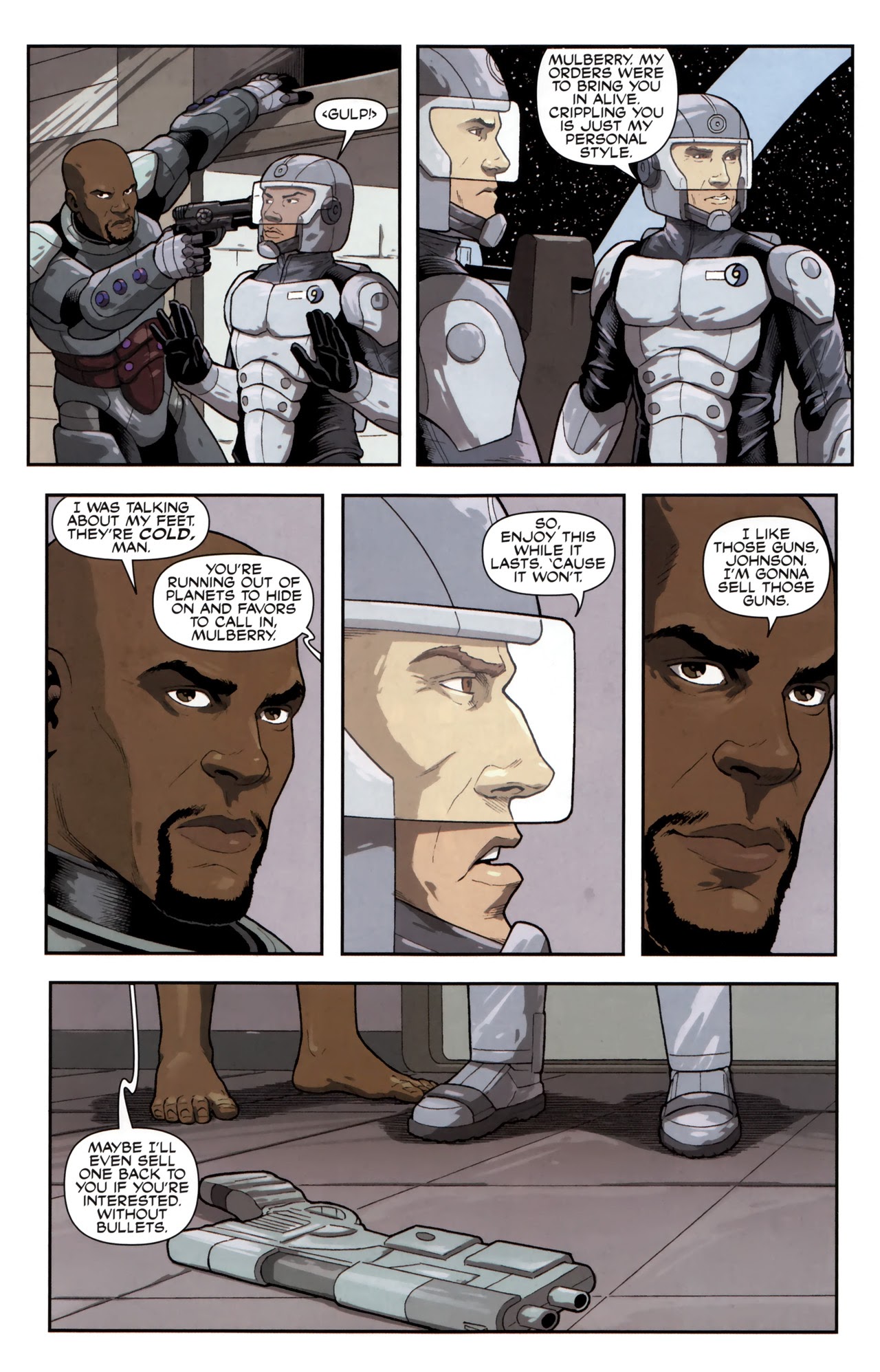 Read online Cold Space comic -  Issue #1 - 11