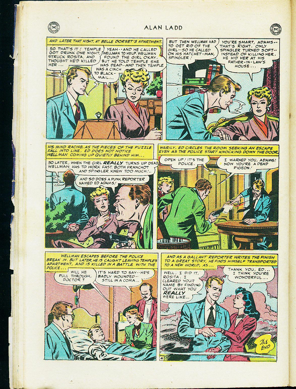 Read online Adventures of Alan Ladd comic -  Issue #1 - 32
