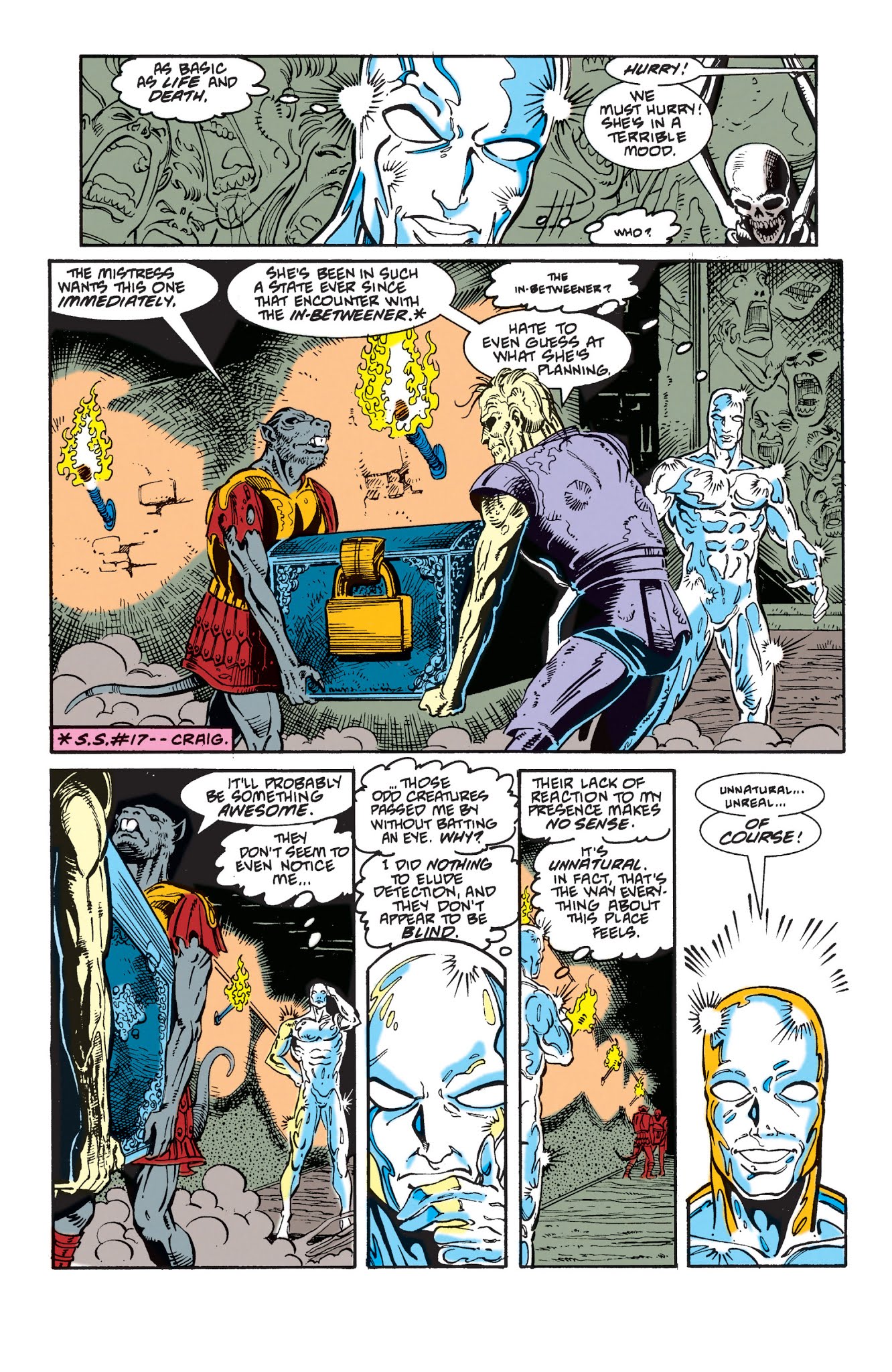 Read online Silver Surfer (1987) comic -  Issue # _TPB Silver Surfer - Rebirth of Thanos (Part 1) - 8