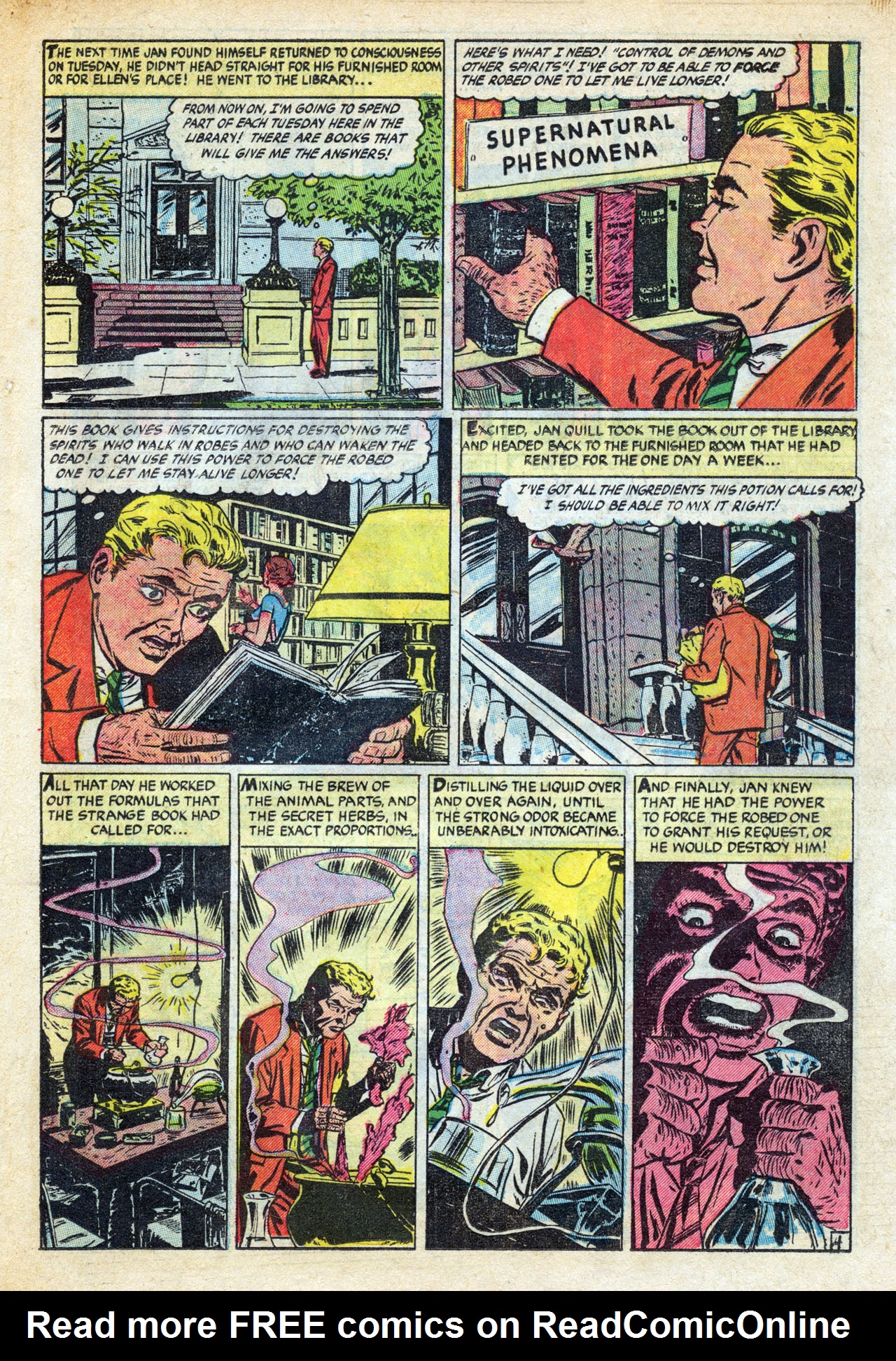Read online Mystic (1951) comic -  Issue #33 - 19