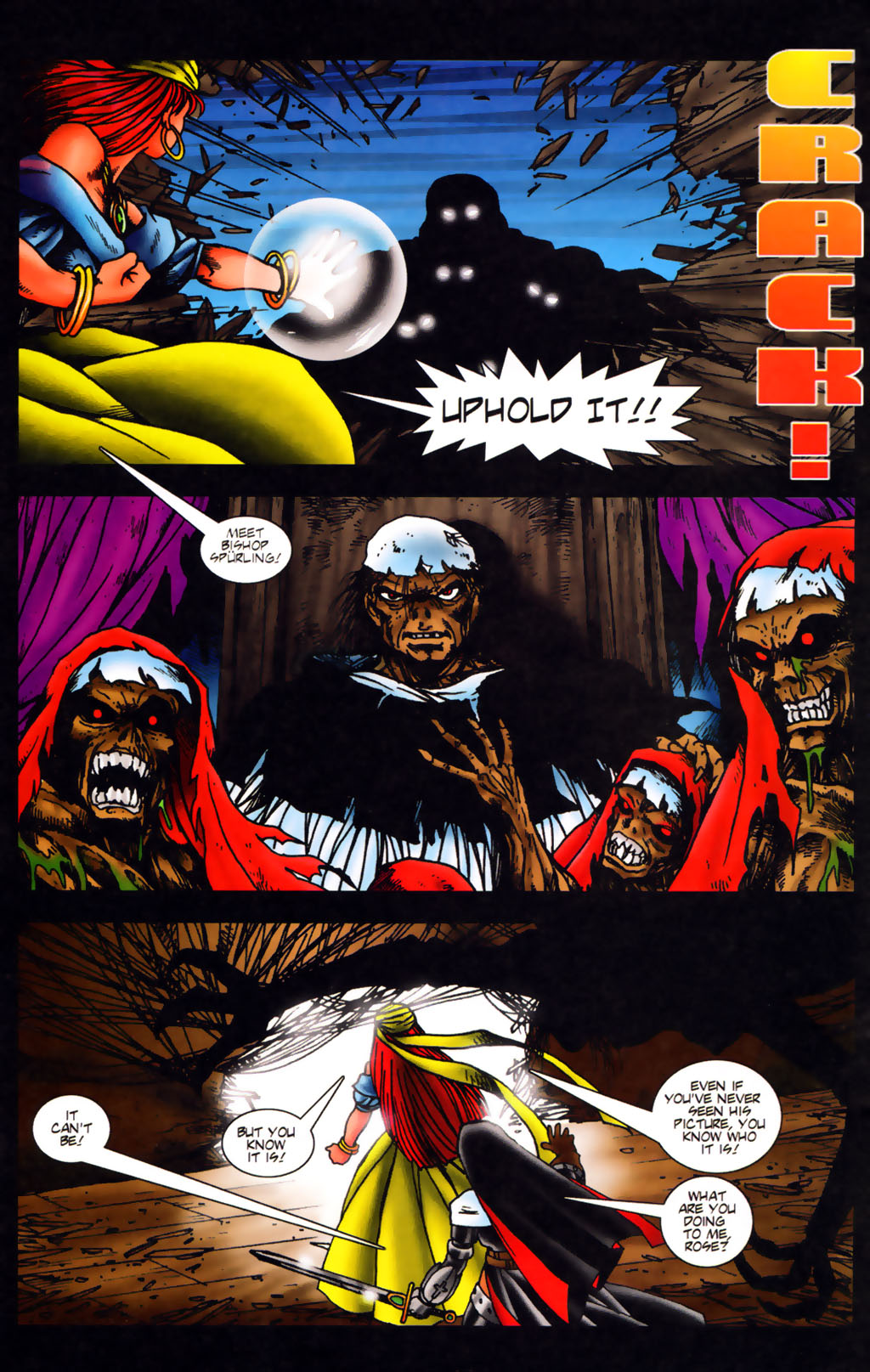 Read online Warrior Nun Areala: Scorpio Rose comic -  Issue #3 - 16