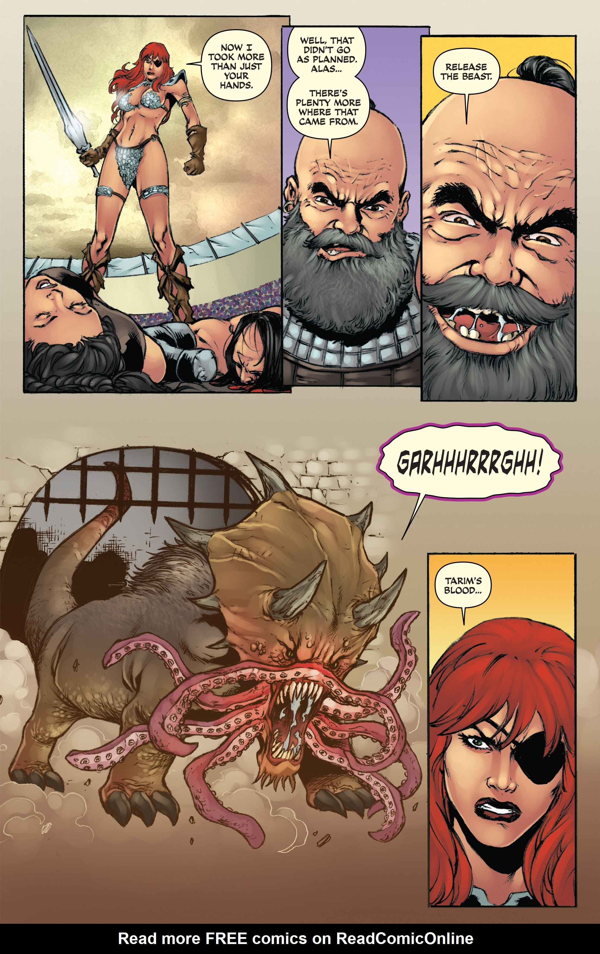 Read online Red Sonja: The Black Tower comic -  Issue #2 - 13