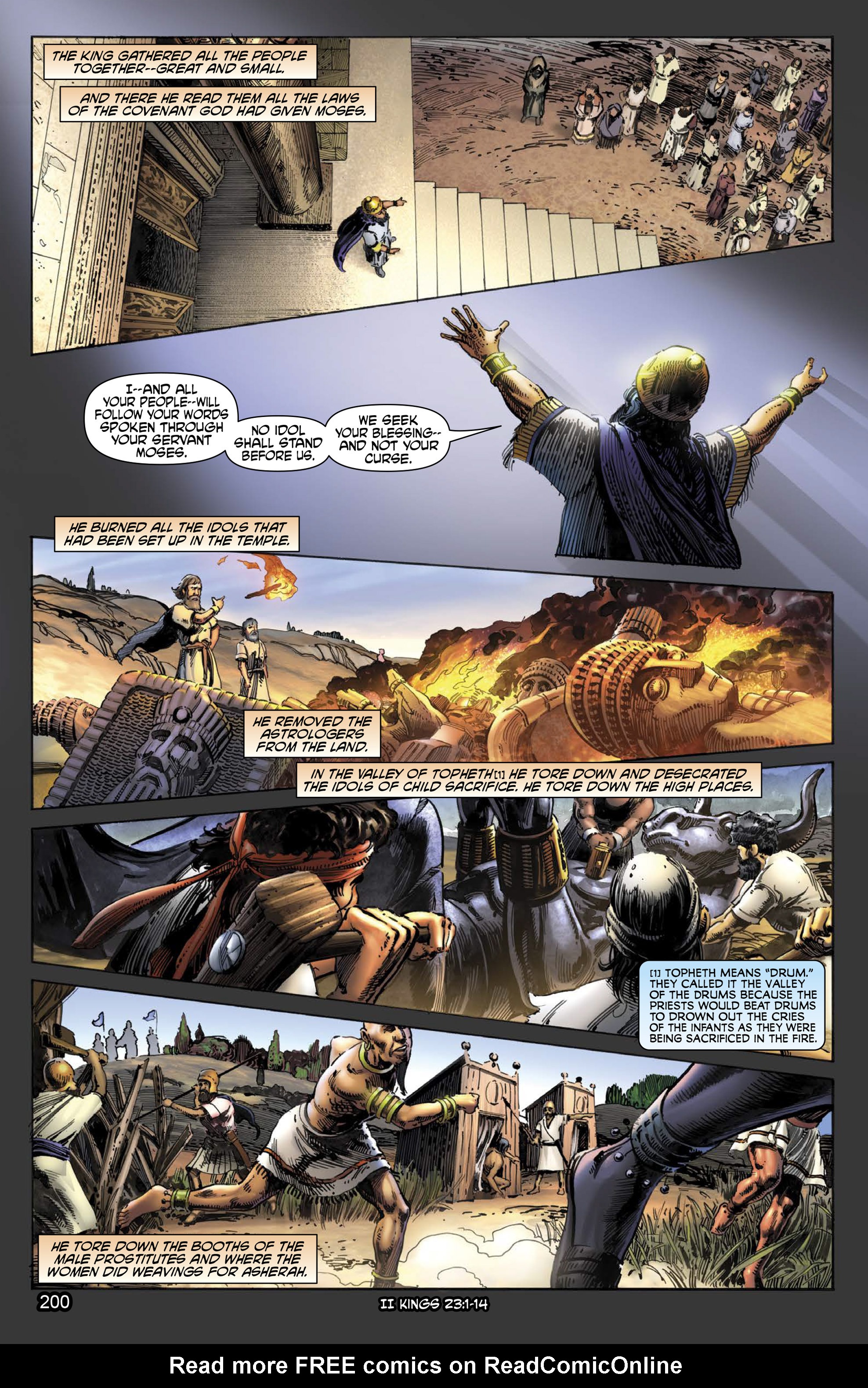Read online The Kingstone Bible comic -  Issue #6 - 196