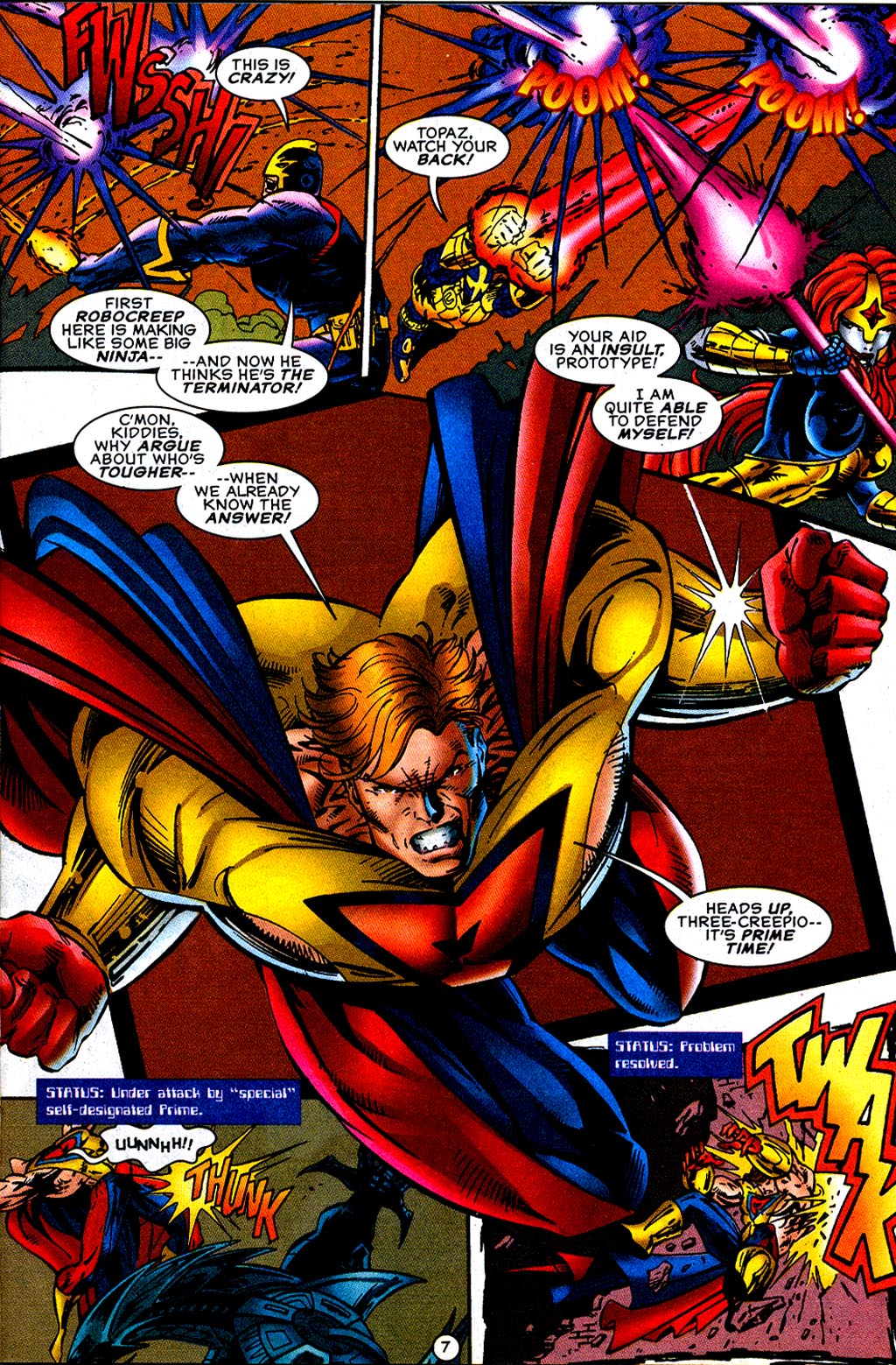 Read online UltraForce (1995) comic -  Issue #12 - 9