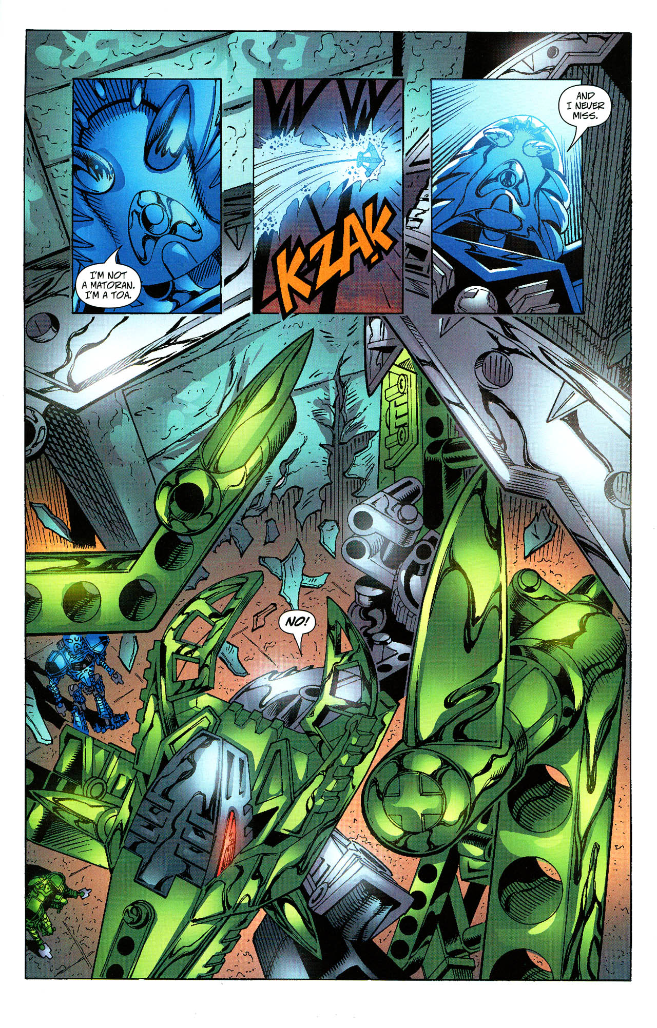 Read online Bionicle comic -  Issue #20 - 12