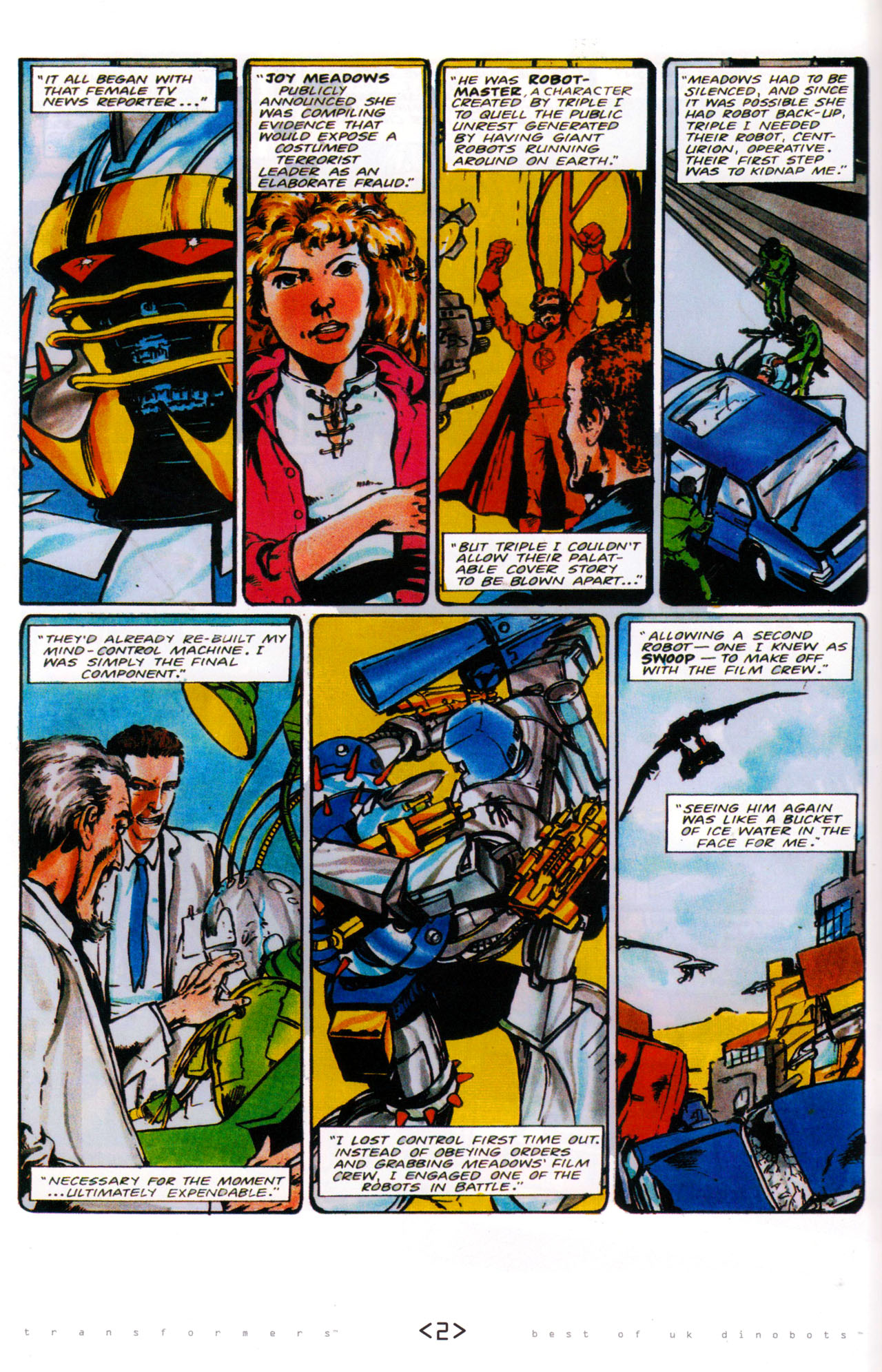 Read online The Transformers: Best of UK: Dinobots comic -  Issue #6 - 5