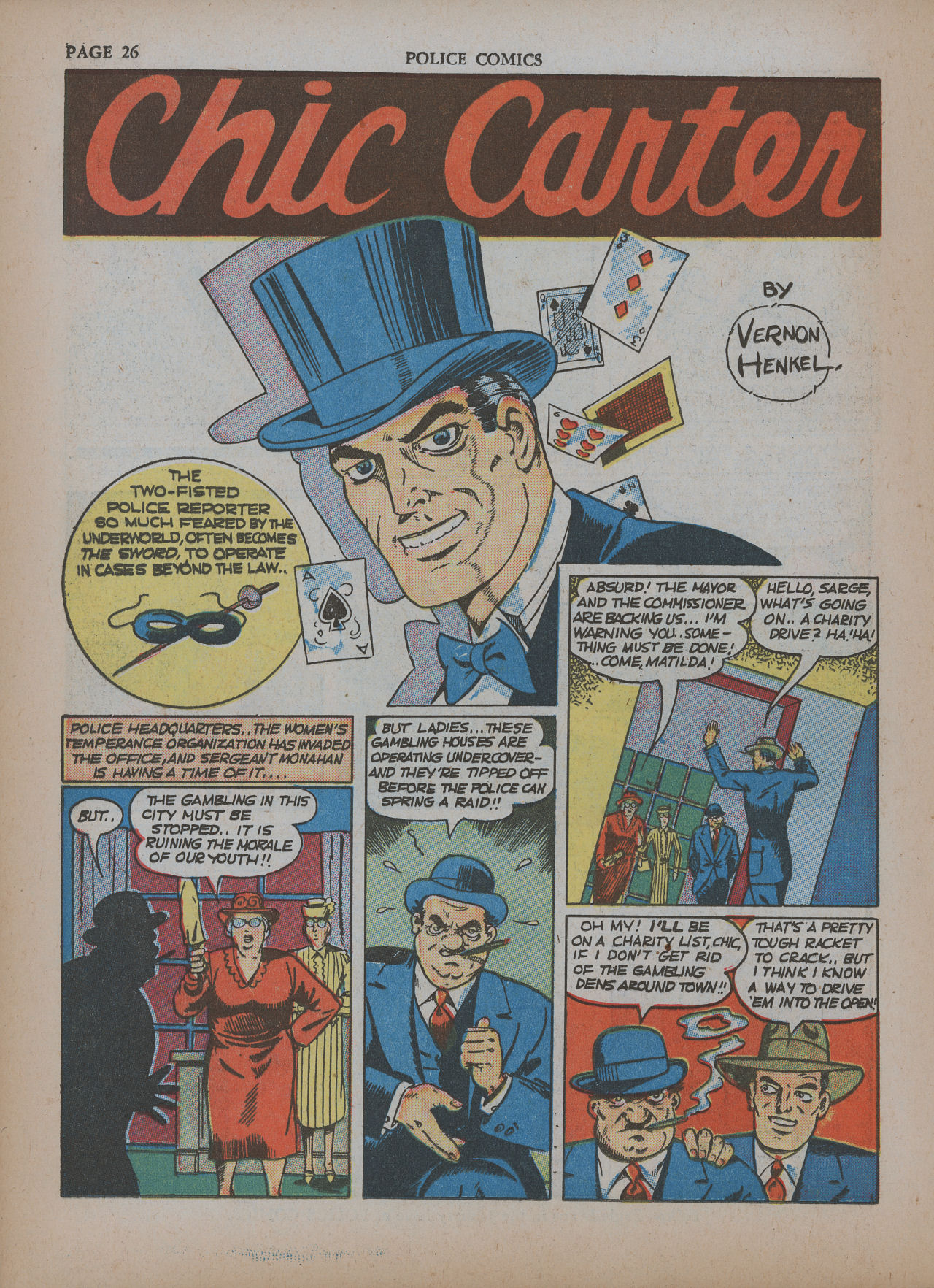 Read online Police Comics comic -  Issue #5 - 30