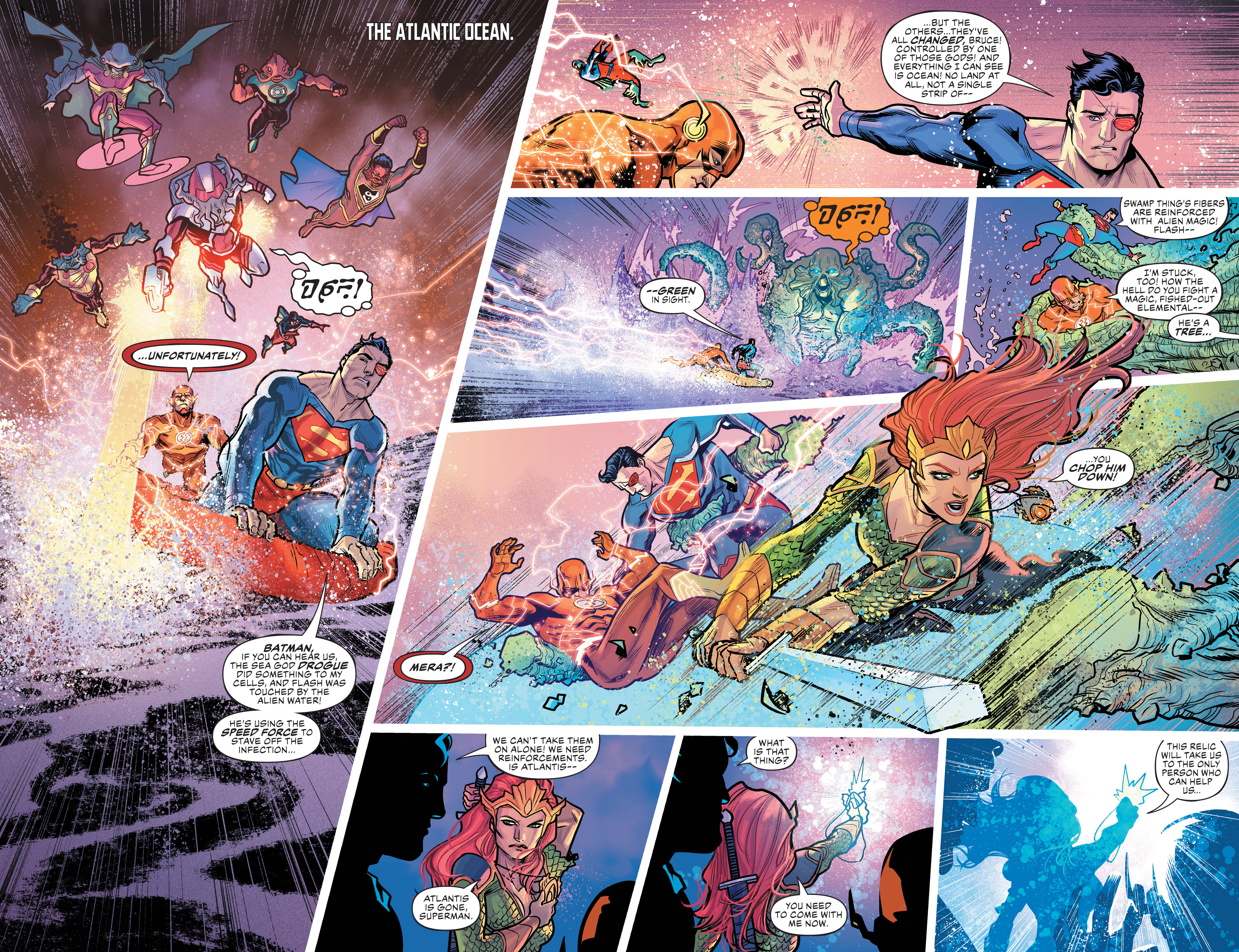 Read online Justice League/Aquaman: Drowned Earth comic -  Issue # TPB (Part 2) - 6