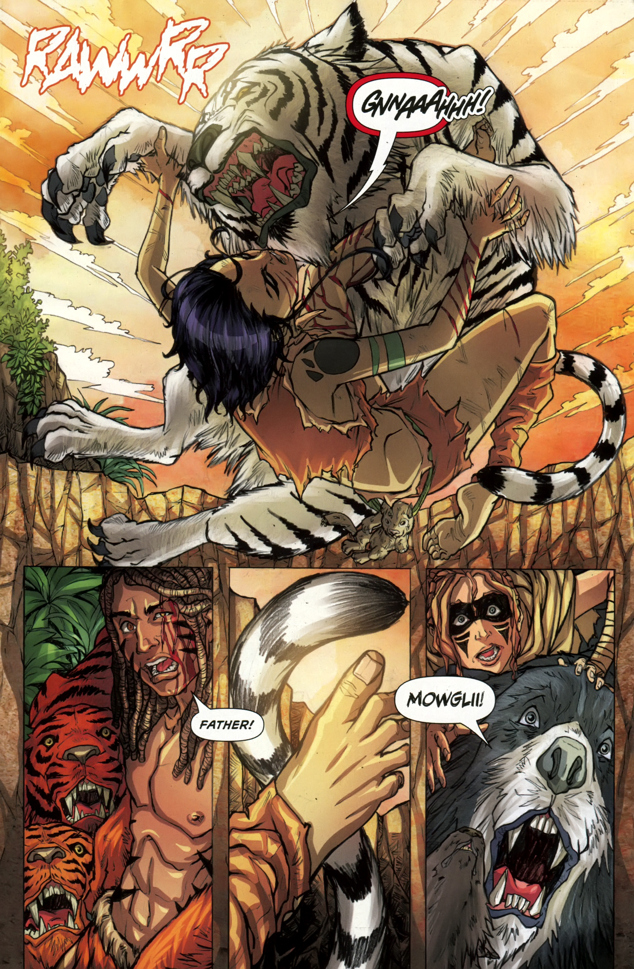 Read online Grimm Fairy Tales presents The Jungle Book comic -  Issue #5 - 15